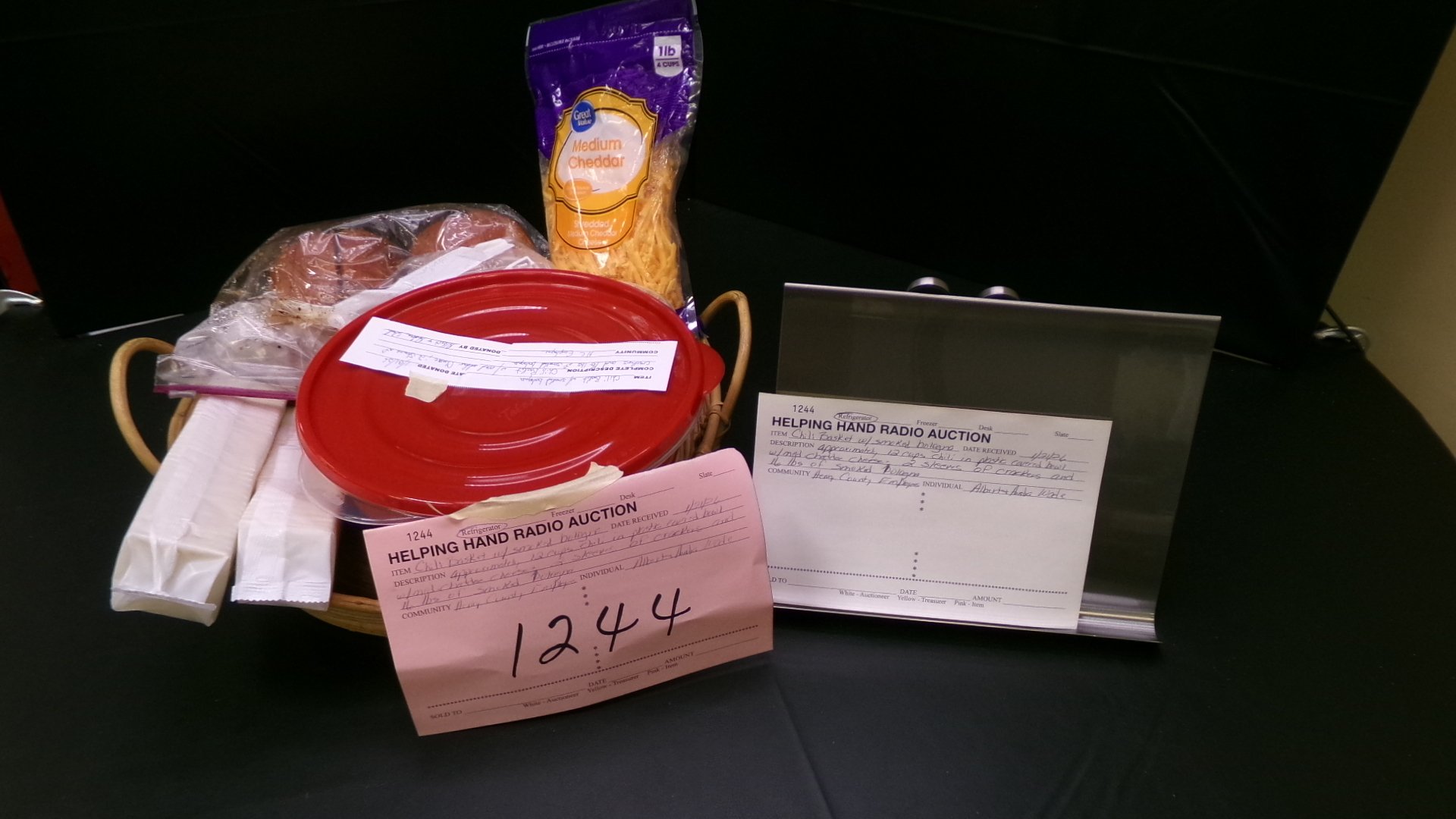 7 - Chili Basket with Smoked Bologna by Albert & Andrea Wade (Henry Co. Employees).jpg