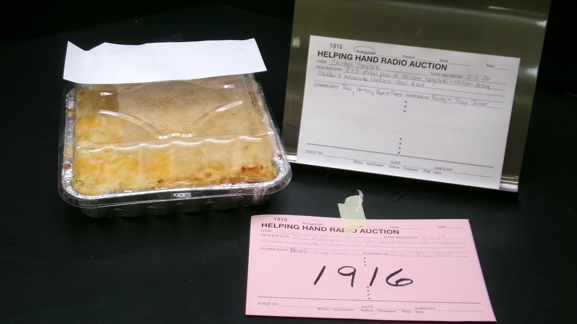 8 - Chicken Spaghetti by Rusty & Tracy Turner (New Harmony Baptist).jpg