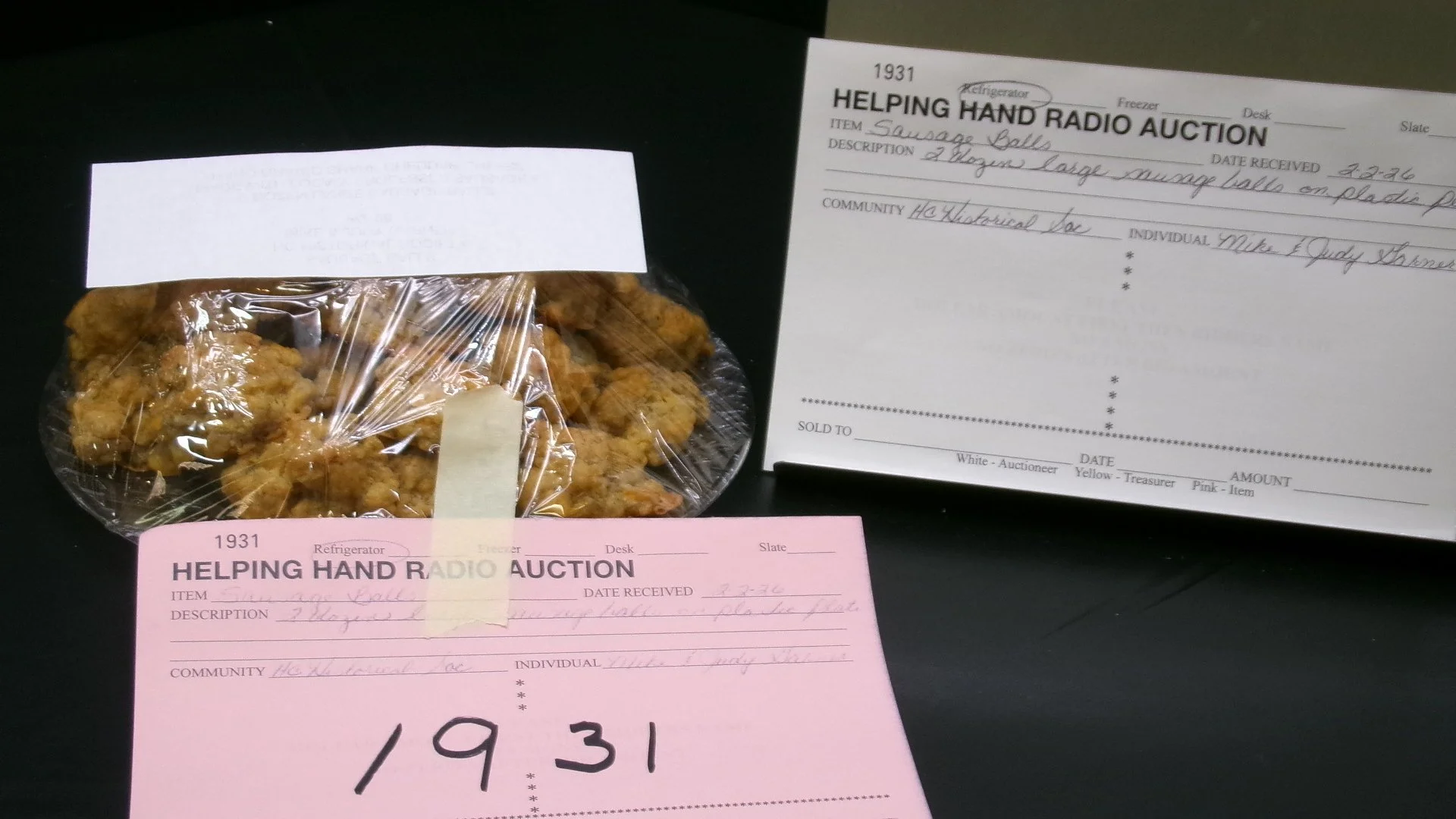 5 - Sausage Balls by Mike & Judy Garner (HC Historical Society).JPG