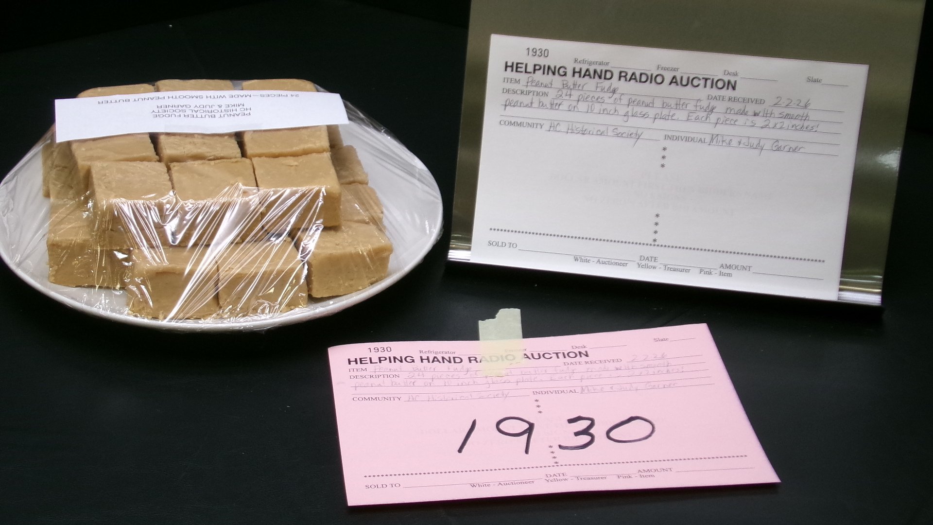 4 - Peanut Butter Fudge by Mike & Judy Garner (HC Historical Society).JPG