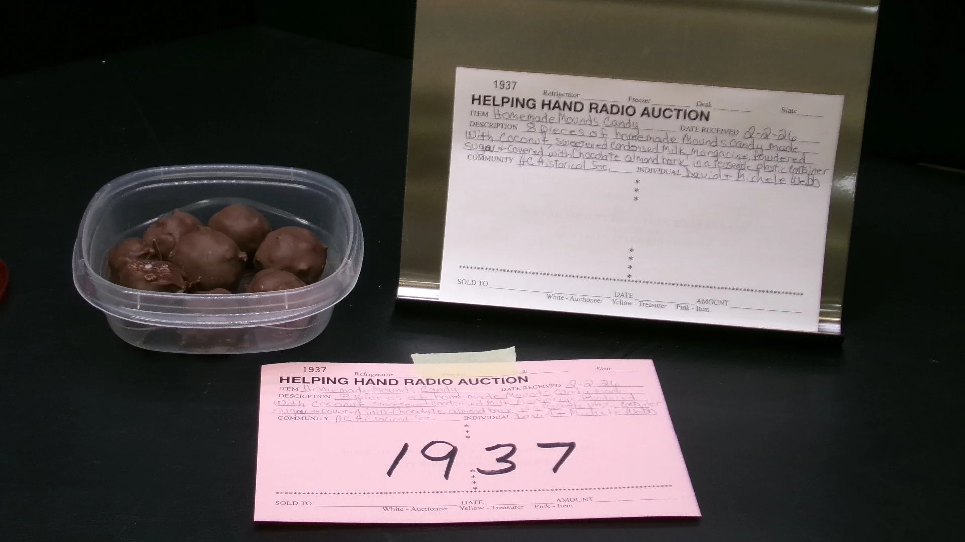 4 - Homemade Mounds Candy by David & Michele Webb (HC Historical Society).jpg