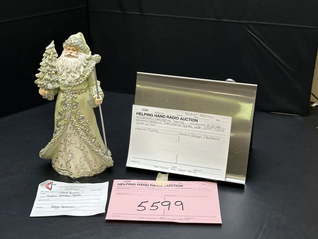 10 - Ceramic Decorative Santa by Robyn Neubauer.jpg