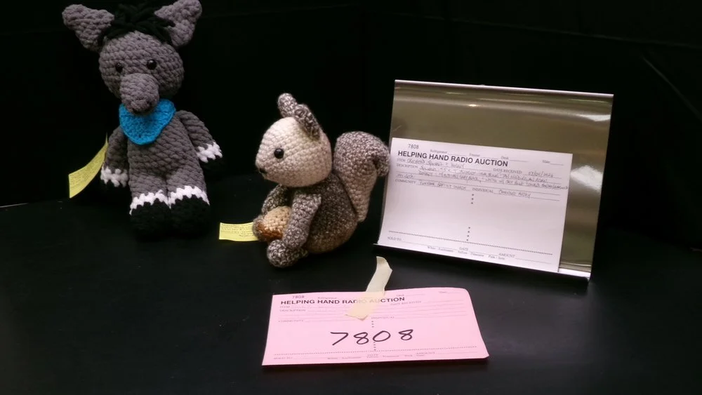 7808 - Crocheted Squirrel & Donkey by Cassiddie Antry (Puryear).jpg