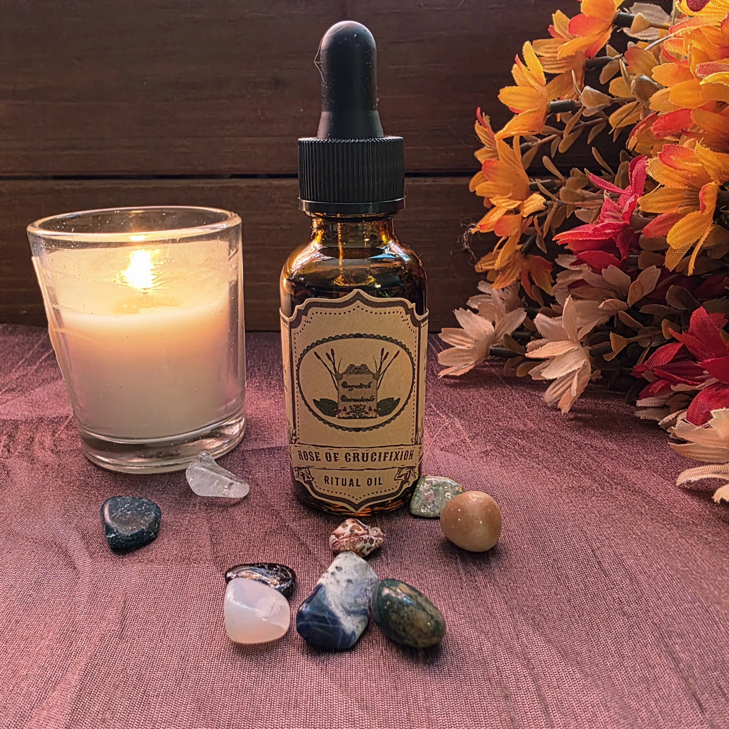 Rose of Crucifixion Ritual Oil