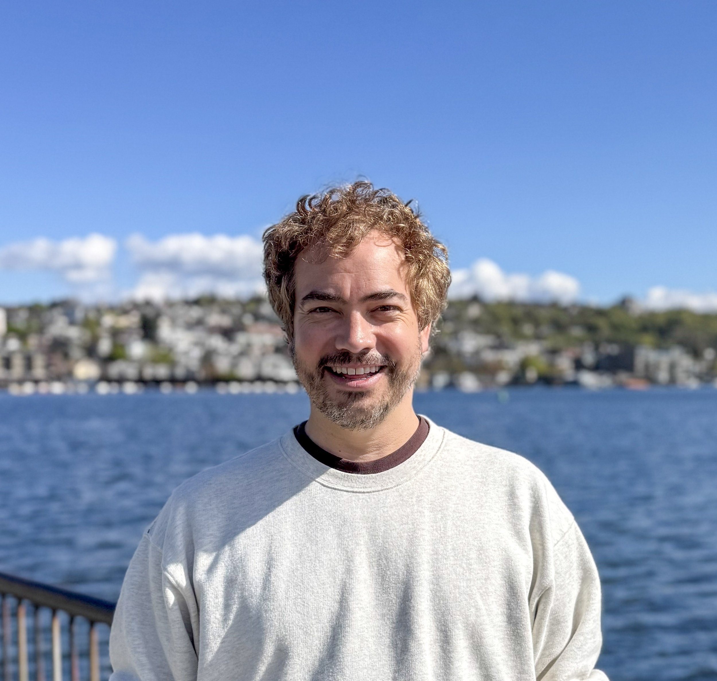 Me at Gasworks in Seattle.