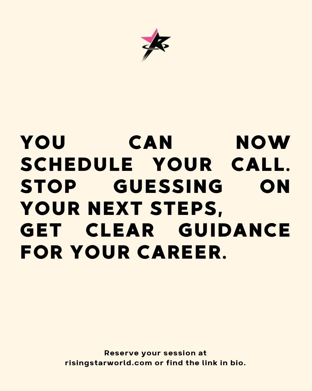 It&rsquo;s time &reg;️ I&rsquo;m opening up Rising Star World&rsquo;s knowledge and experience to you. Can&rsquo;t wait to discuss your career.

Schedule your session now, click the link in bio.🔗

#musiccommunity #emergingartists #musicartist #music