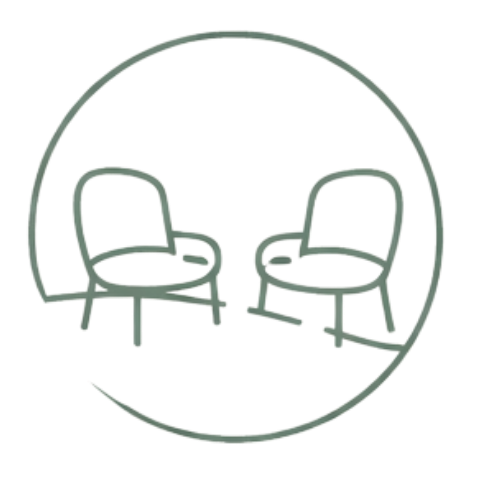 Supervision and consultation icon.