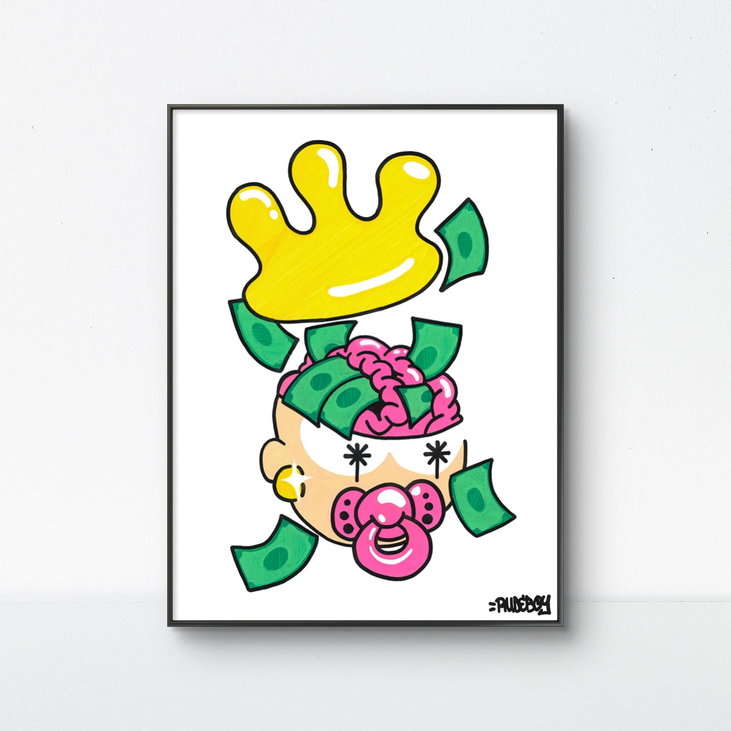 CAN'T STOP THINKING ABOUT $$$ ©️ 1 of 50 signed.