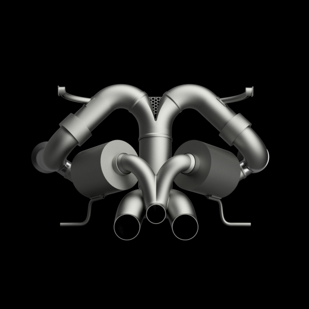 Aventador S Exhaust