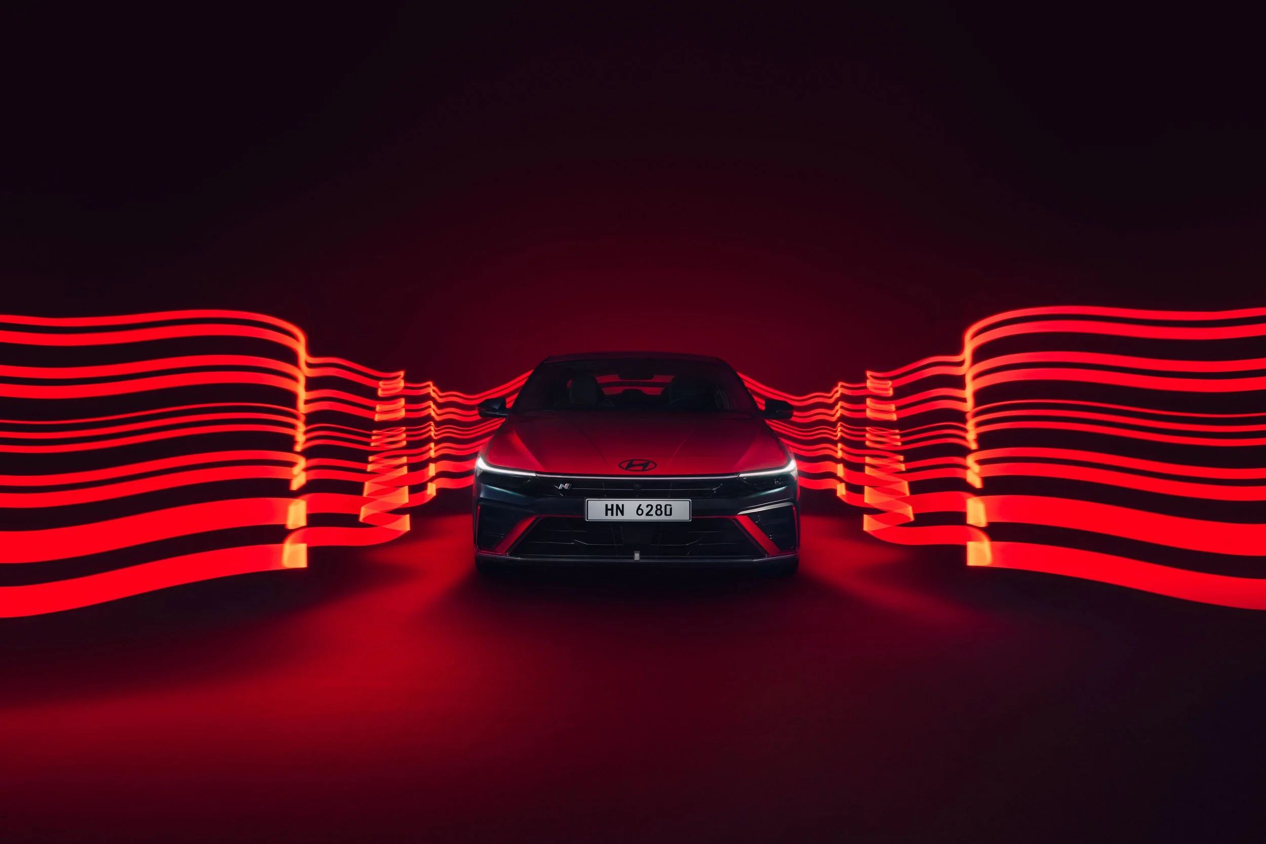 HYUNDAI ELANTRA N - studio photoshoot