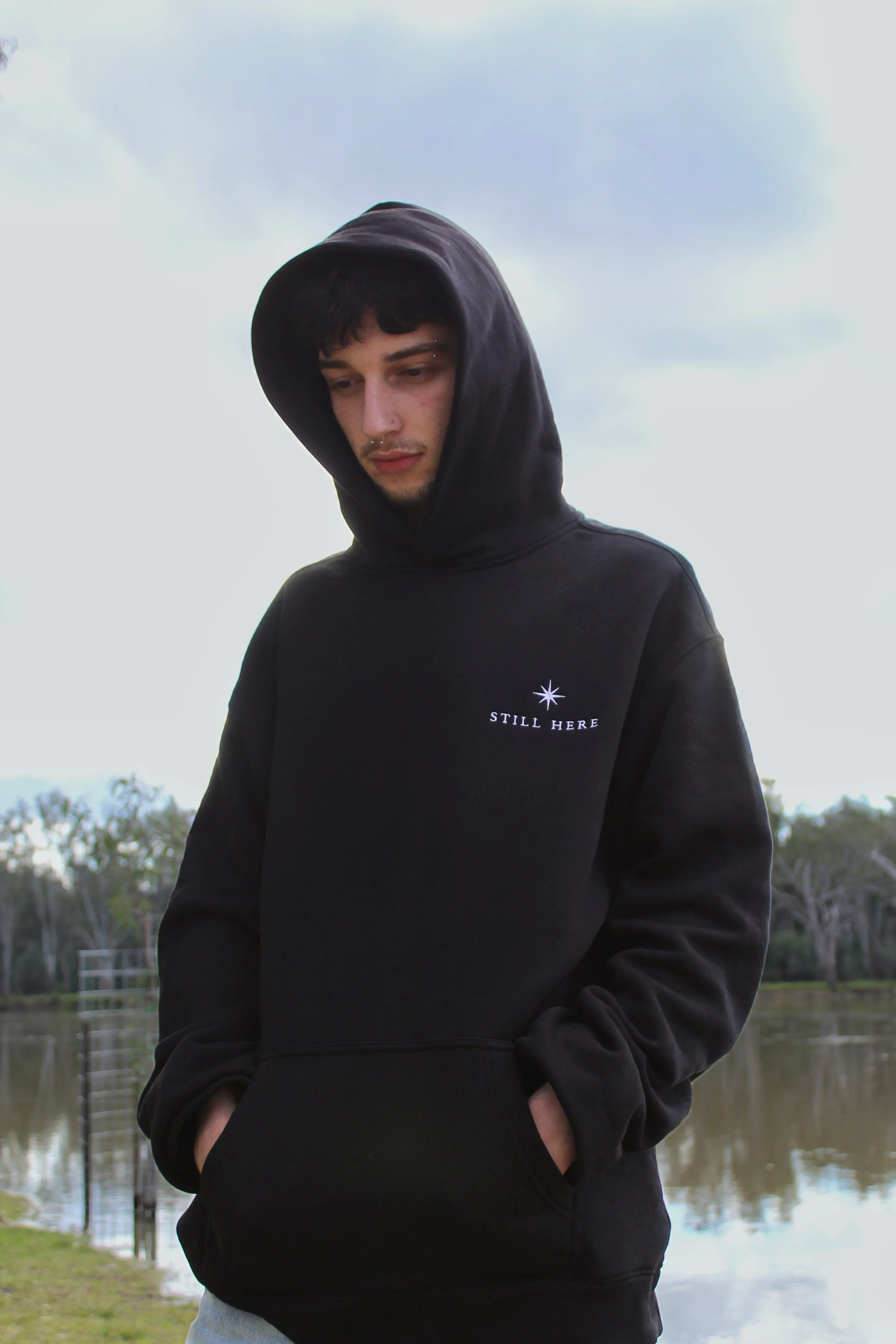 Still Here Relaxed Hoodie