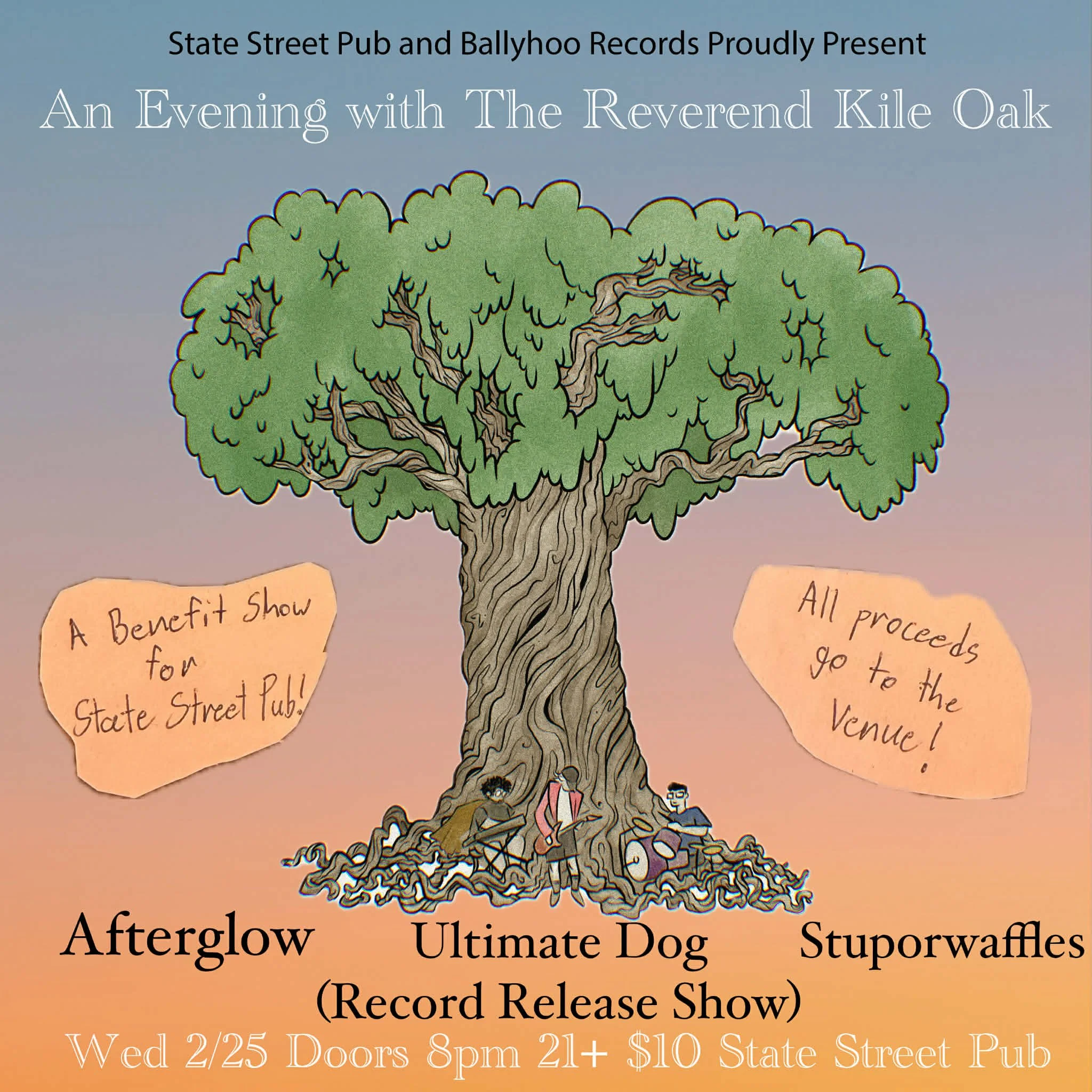 ULTIMATE DOG (album release) / STUPORWAFFLES / AFTERGLOW