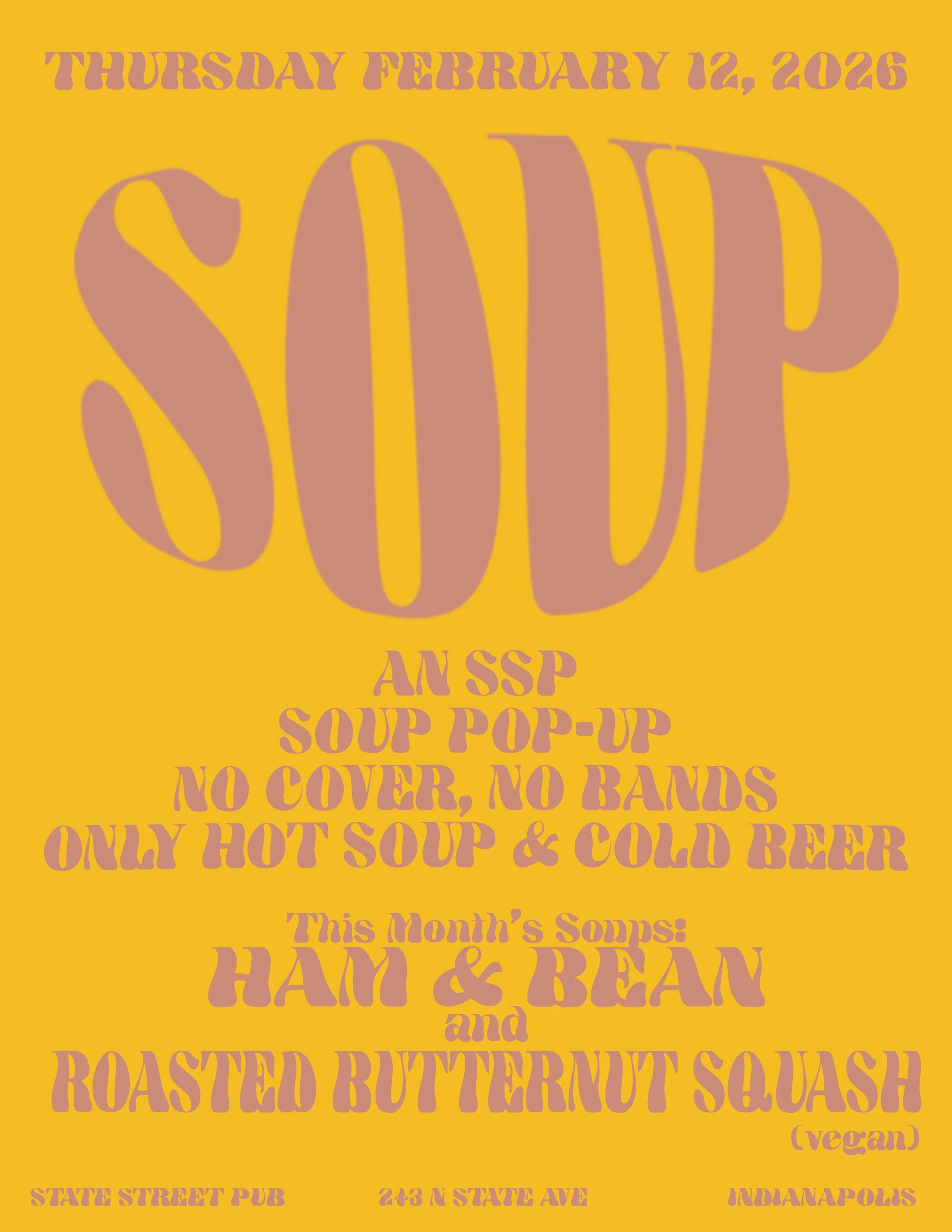 SOUP - an SSP soup pop-up