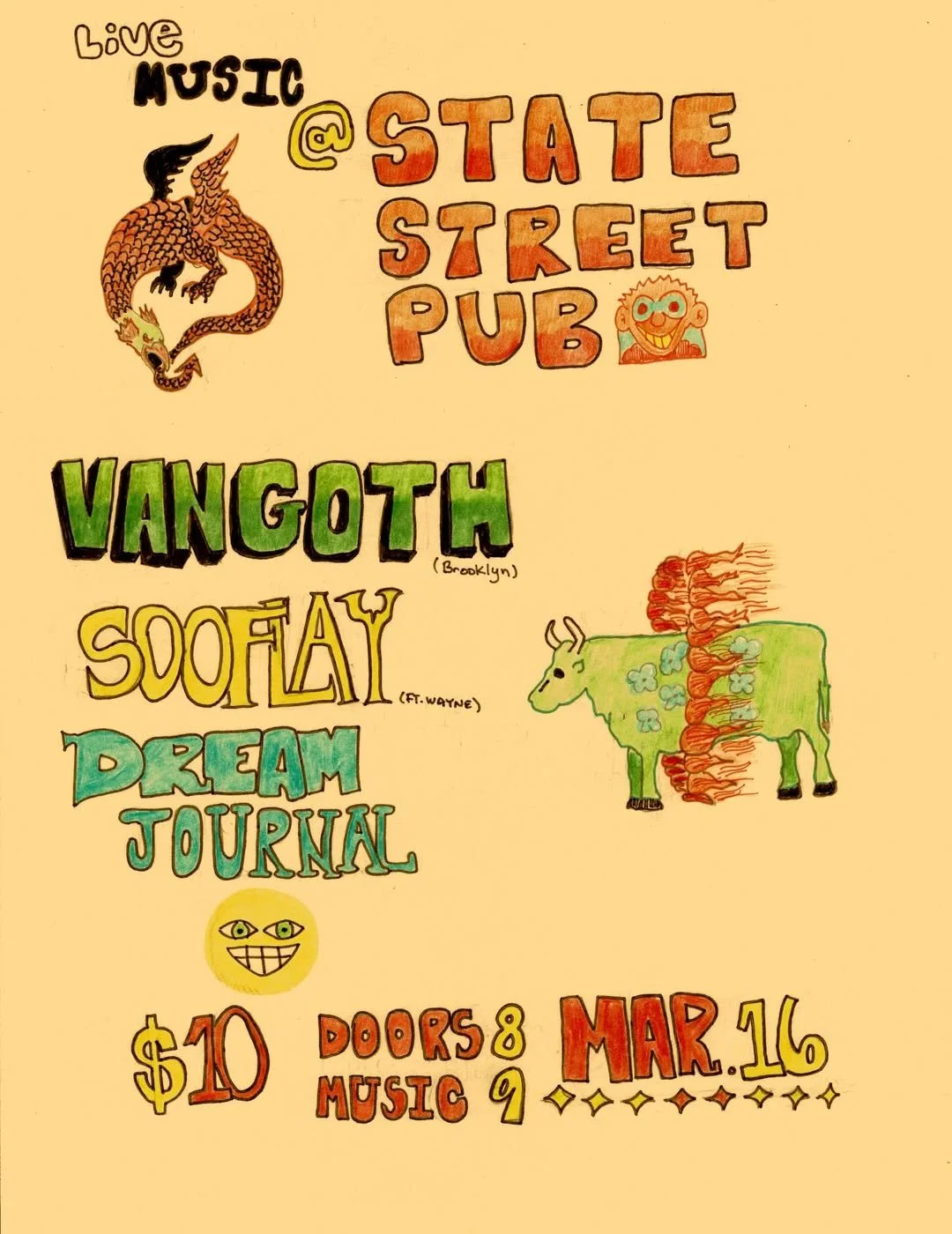 Van Goth (New York, NY), SooFlay, Jacki Guitar