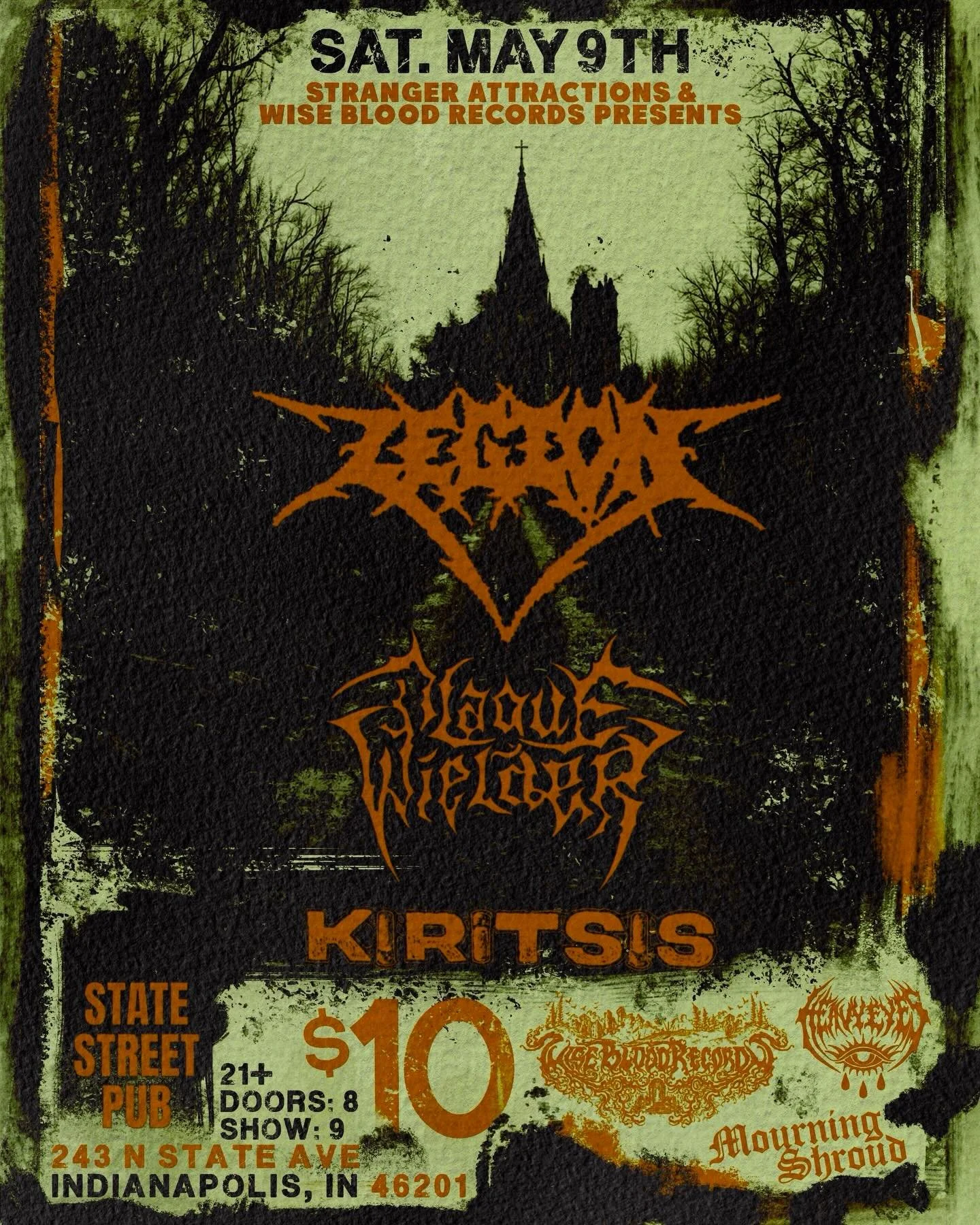 Stranger Attractions presents LEGION / PLAGUEWIELDER / KIRITSIS
