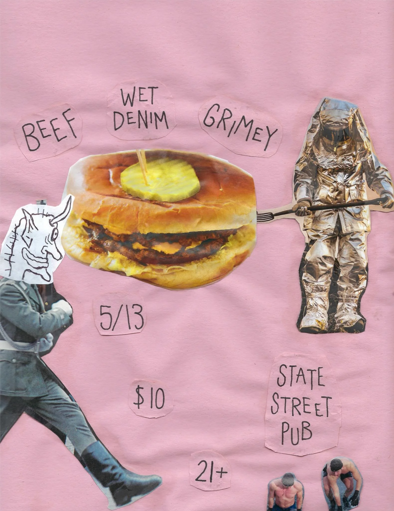 BEEF (Cincinnati, OH) / WET DENIM / GRIMEY