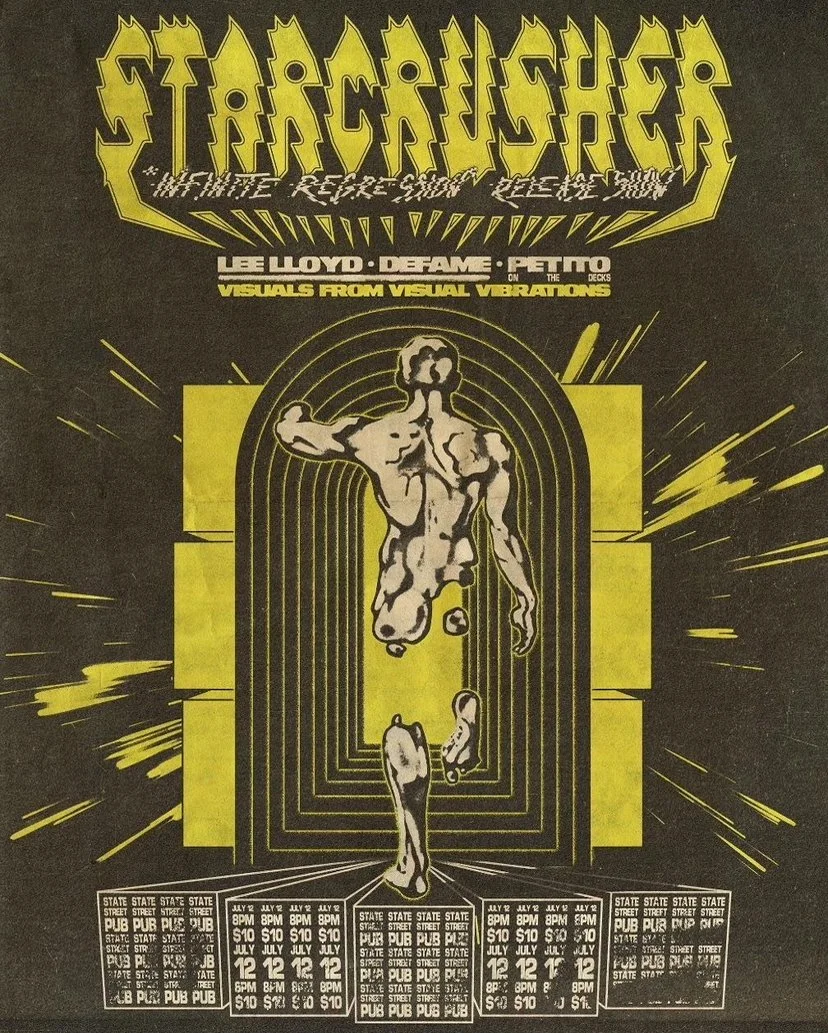 STARCRUSHER (album release) / LEE LLOYD / DEFAME / PETITO (DJ set)