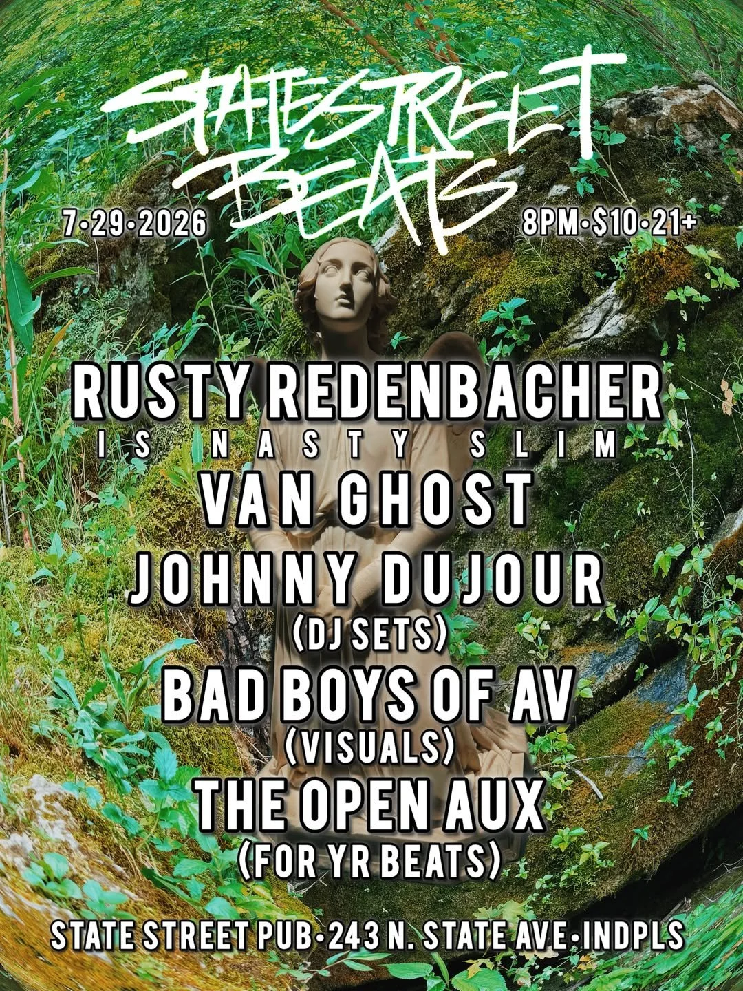 STATE STREET BEATS feat. RUSTY REDENBACHER IS NASTY SLIM / VAN GHOST / DJ JOHNNY DUJOUR / Visuals by BAD BOYS OF A.V.