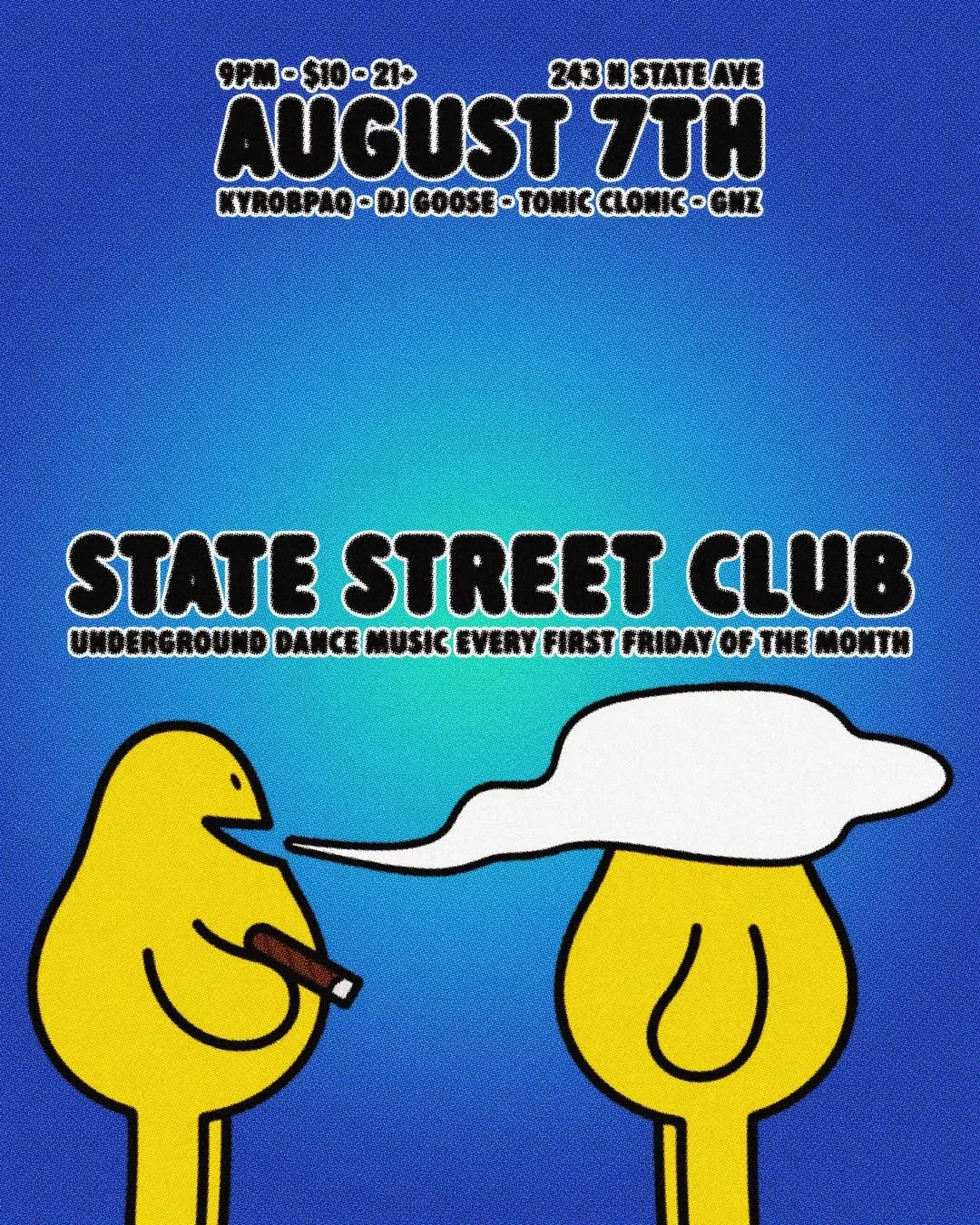 STATE STREET CLUB feat. KYROBPAQ / DJ GOOSE / TONIC CLONIC / GNZ