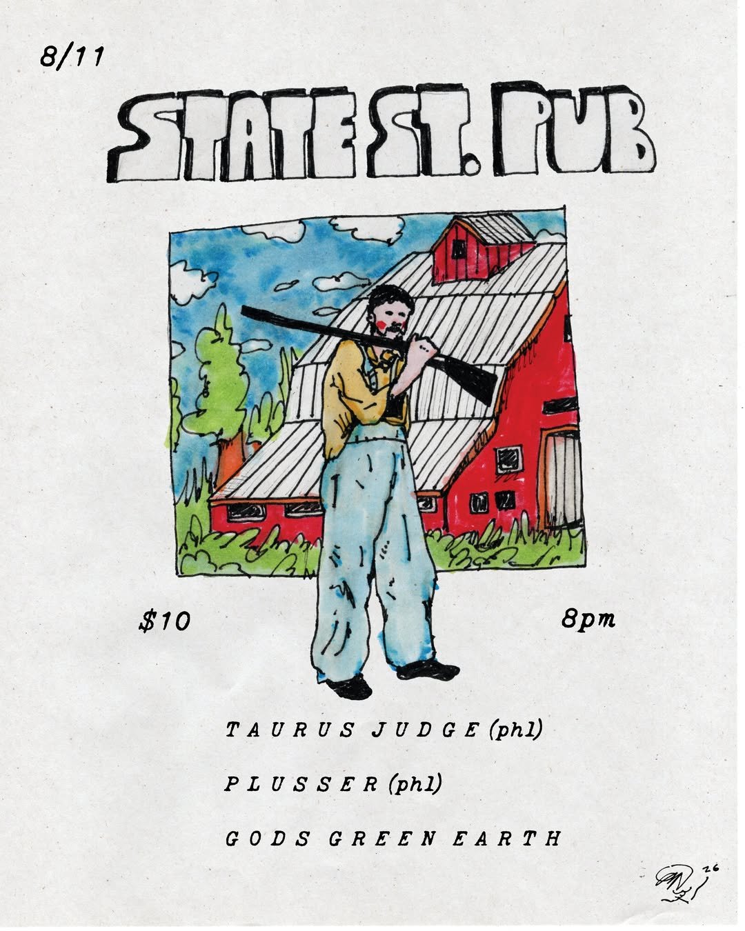 Taurus Judge (Philadelphia, PA) / Plusser (Philadelphia, PA) / God's Green Earth