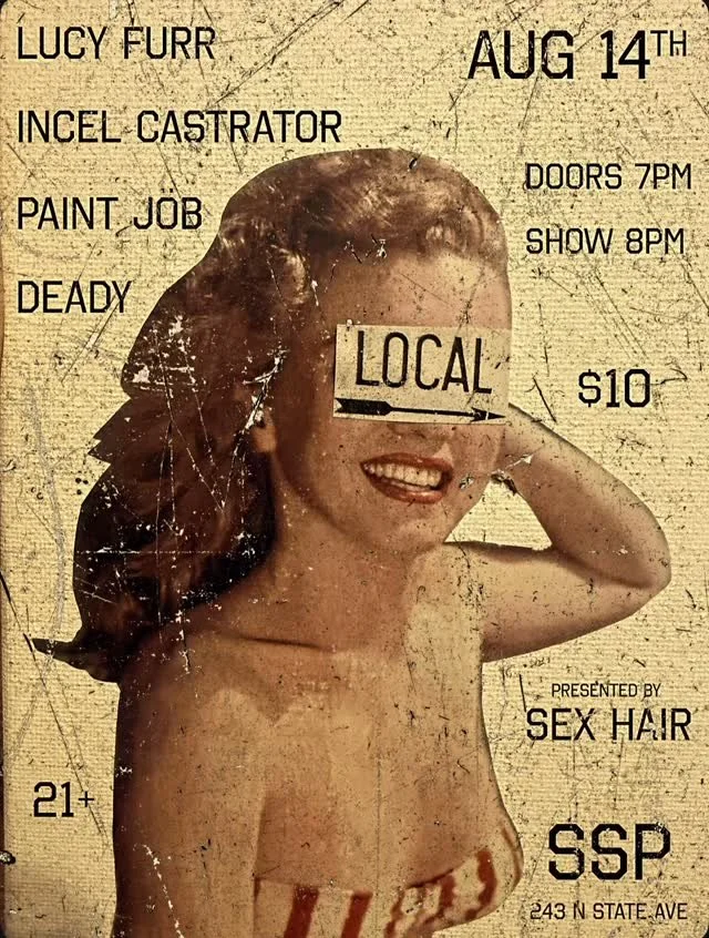 Lucy furr / incel castrator / paint job / deady