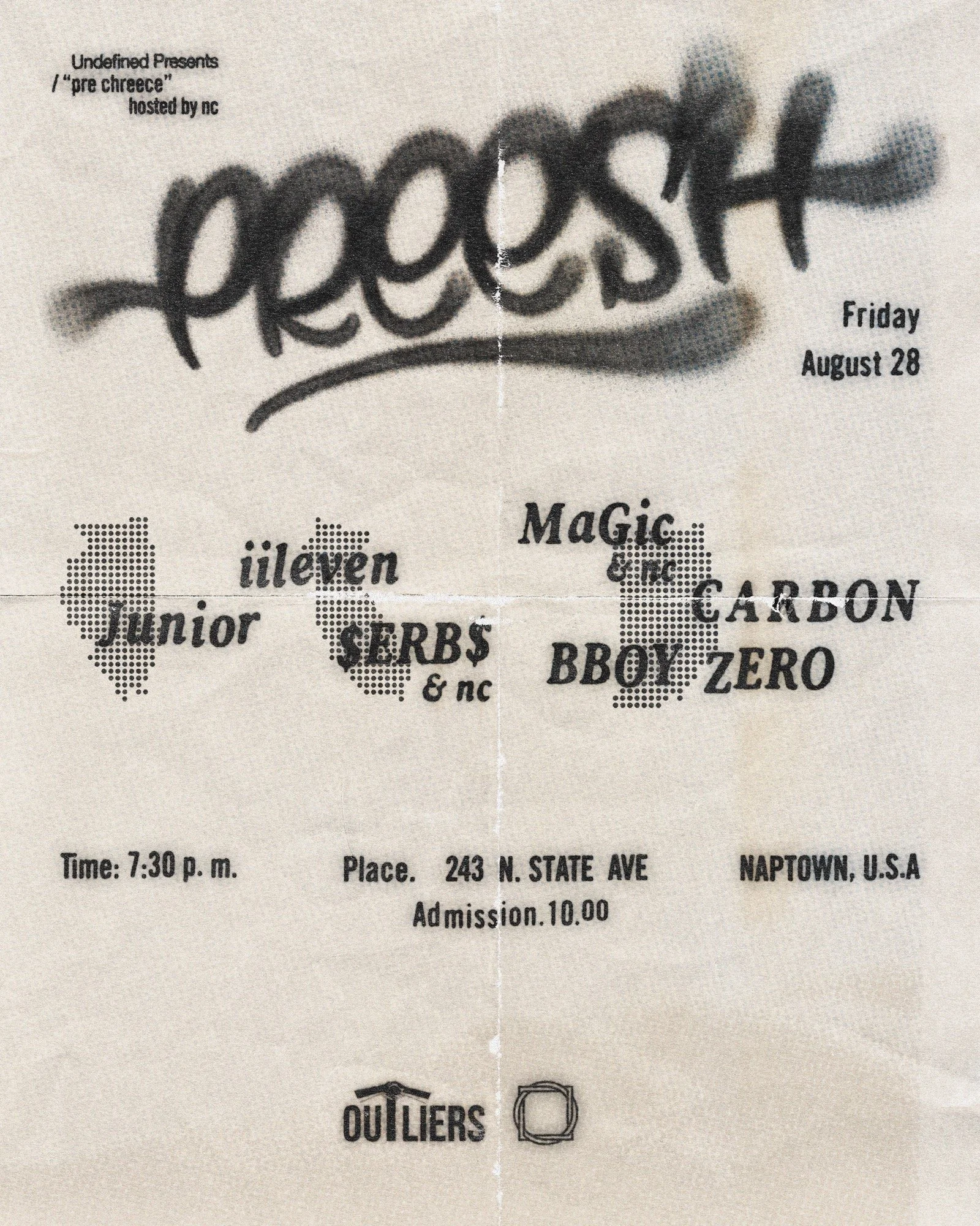 PREESH (Pre Chreece party) feat. CARBON / $ERB$ &amp; nc / illeven / Junior / MaGic &amp; nc / BBOY ZERO