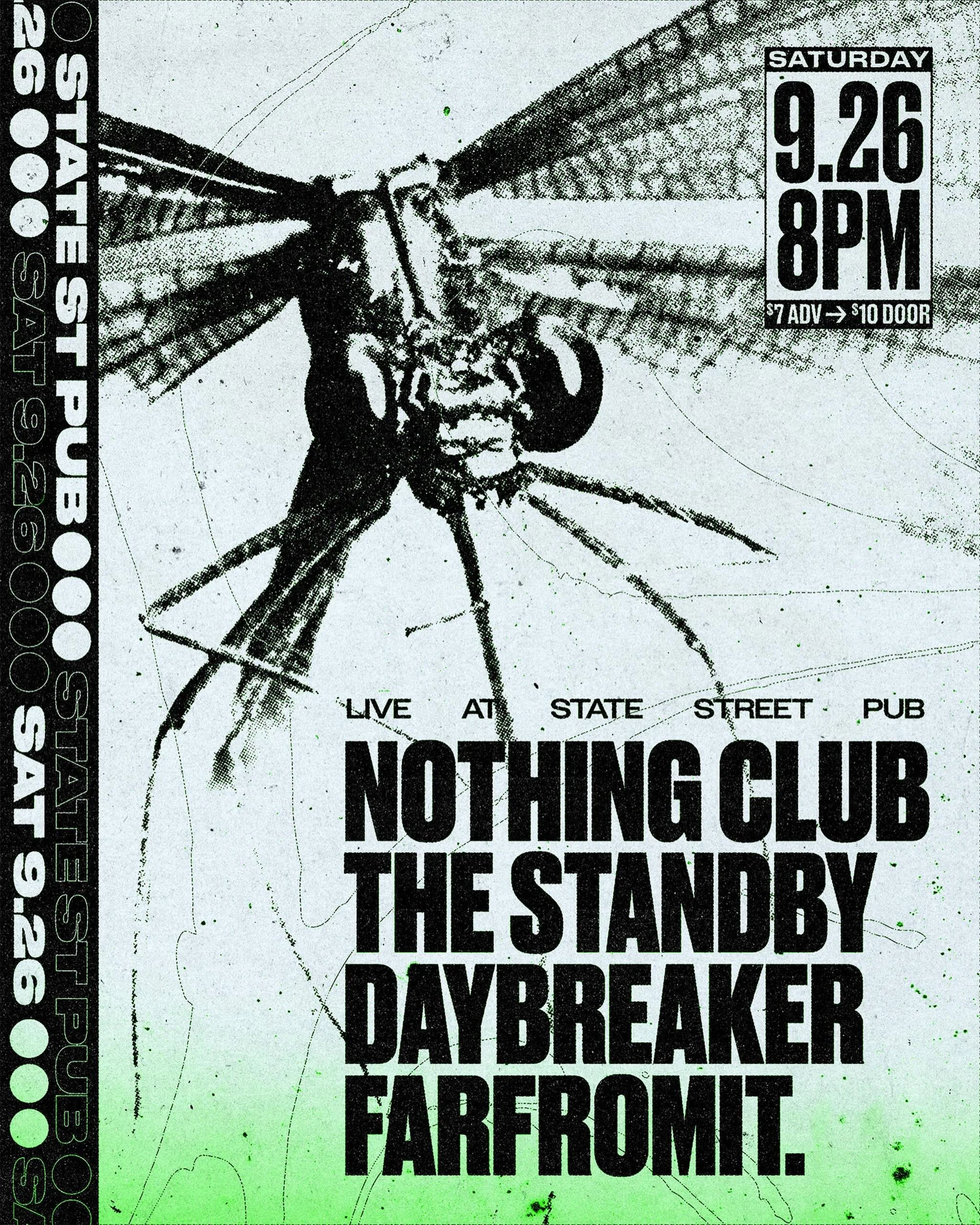 NOTHING CLUB / FARFROMIT. / THE STANBY / DAYBREAKER