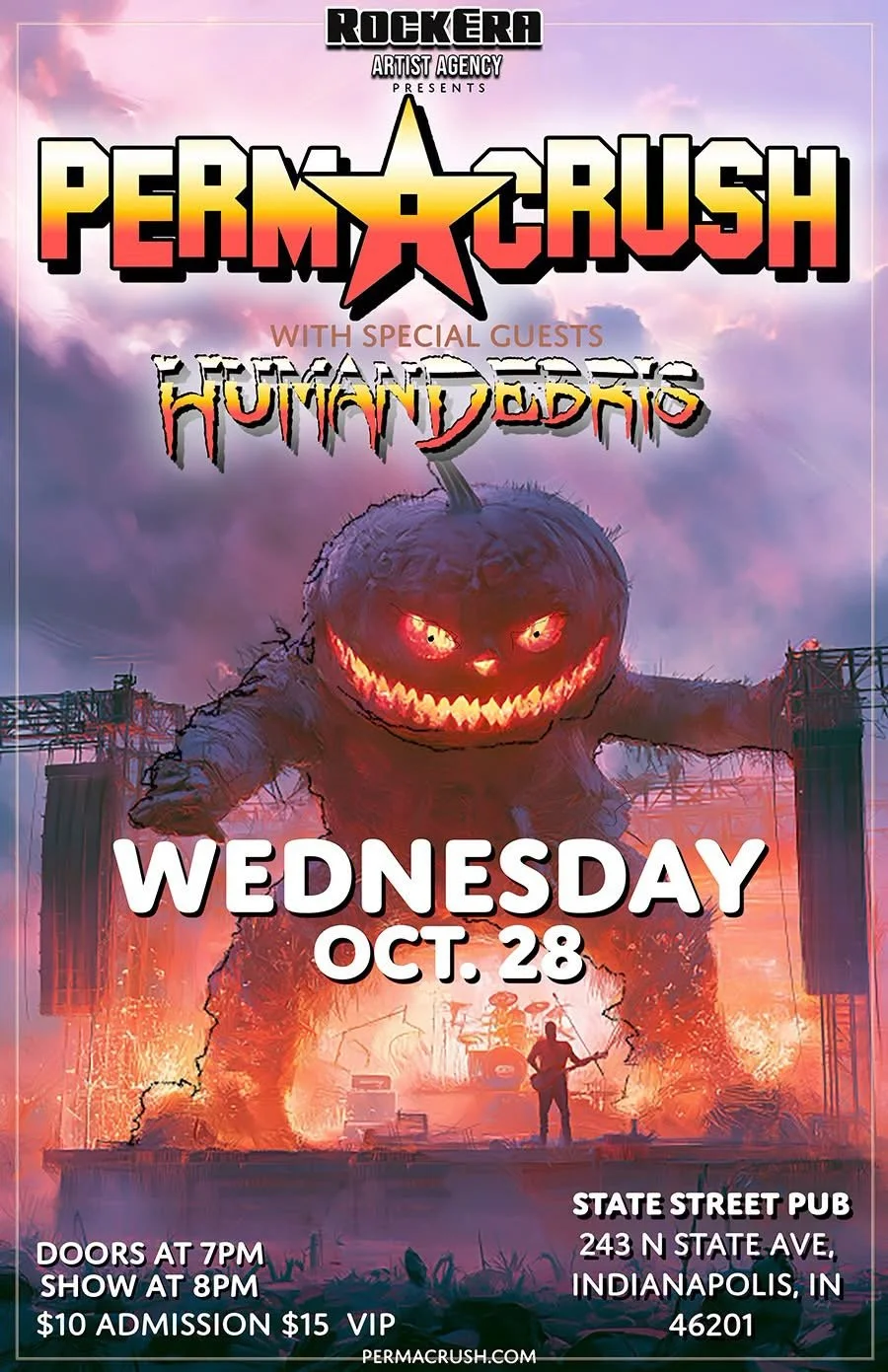 Stranger Attractions presents PERMACRUSH / HUMAN DEBRIS