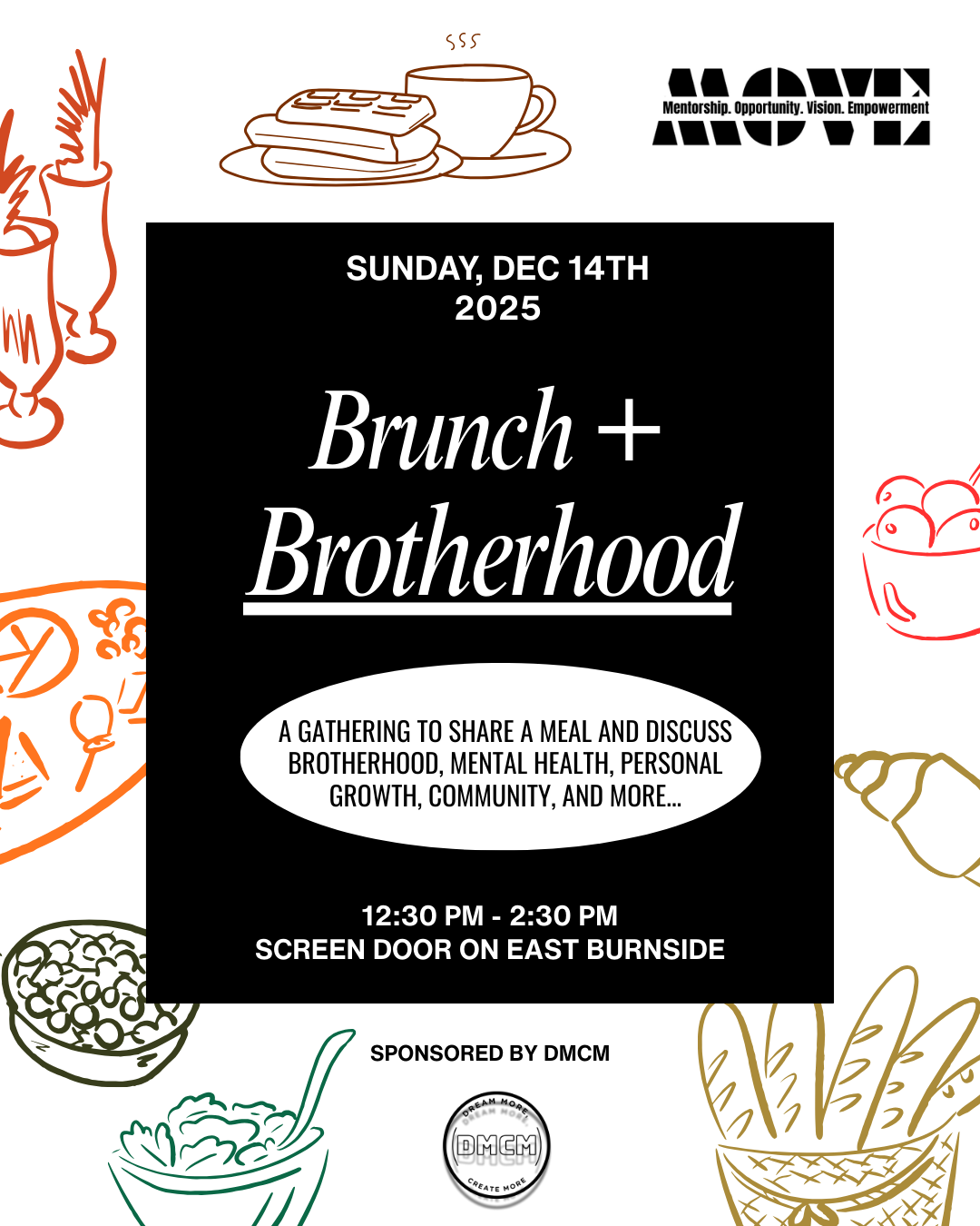 Brunch + Brotherhood