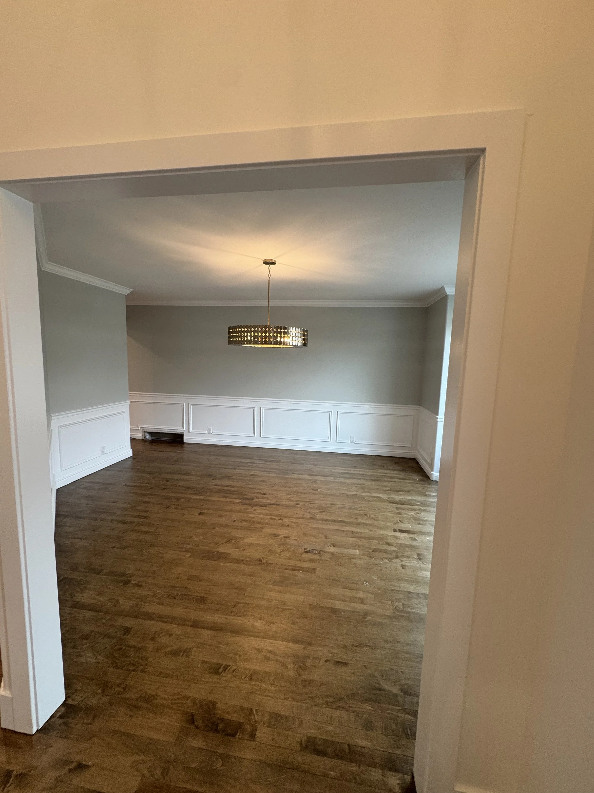 This dining room is ready for the table and to be used to make memories