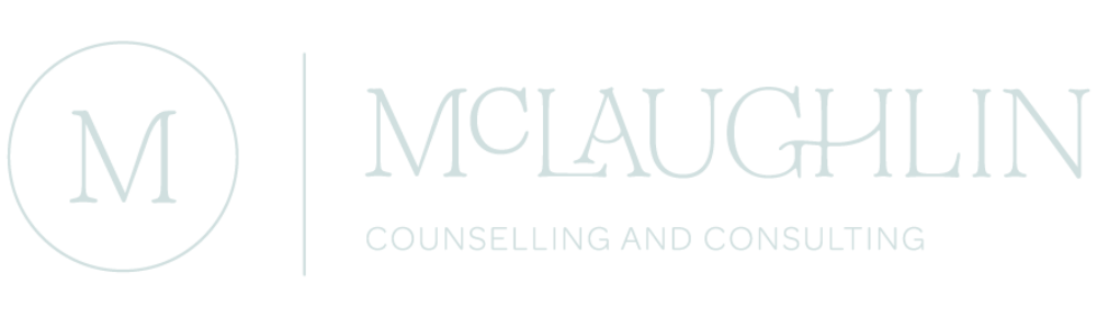 McLaughlin Counselling and Consulting logo in Sky Blue