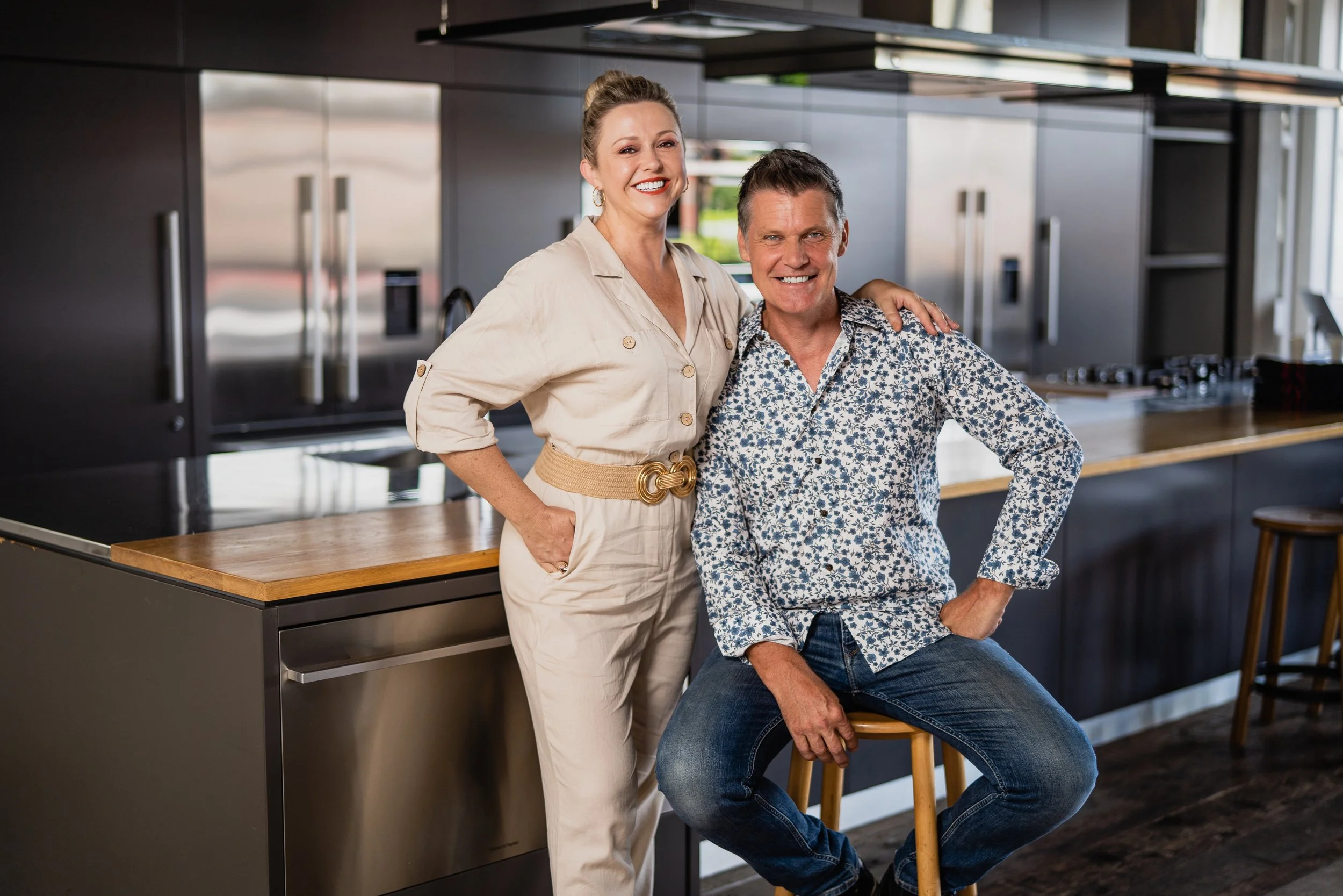 Vikki Gorton-Tibbits and Pascal Tibbits, Producer and Director for the Summer Shakespeare Tauranga Trust.