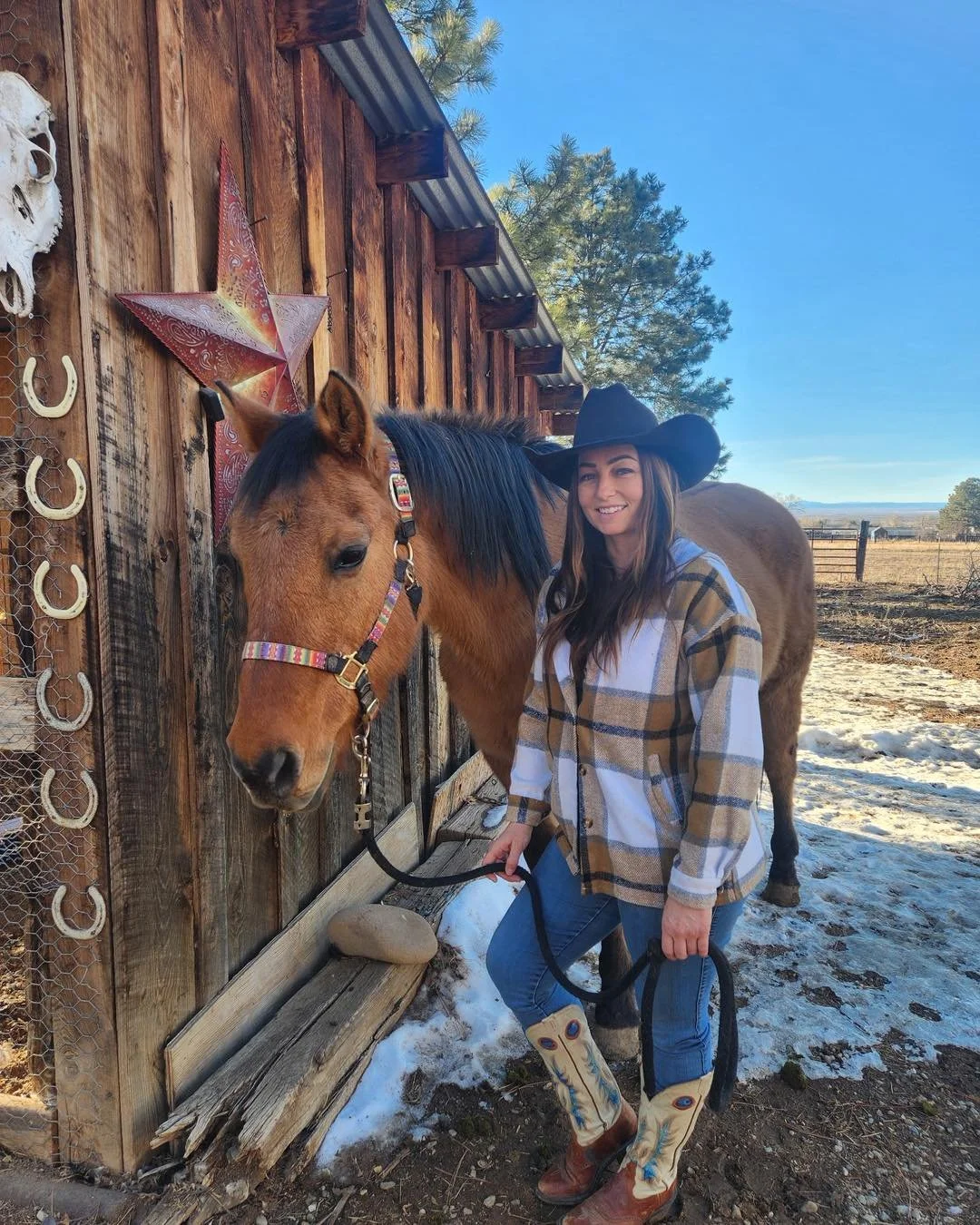 One of the things that brings me so much peace in my day to day life is spending time with my horses.

Working with them requires consistency, calm energy and mutual trust. Trust is earned - not demanded. You can&rsquo;t fake leadership. 

Horses hav