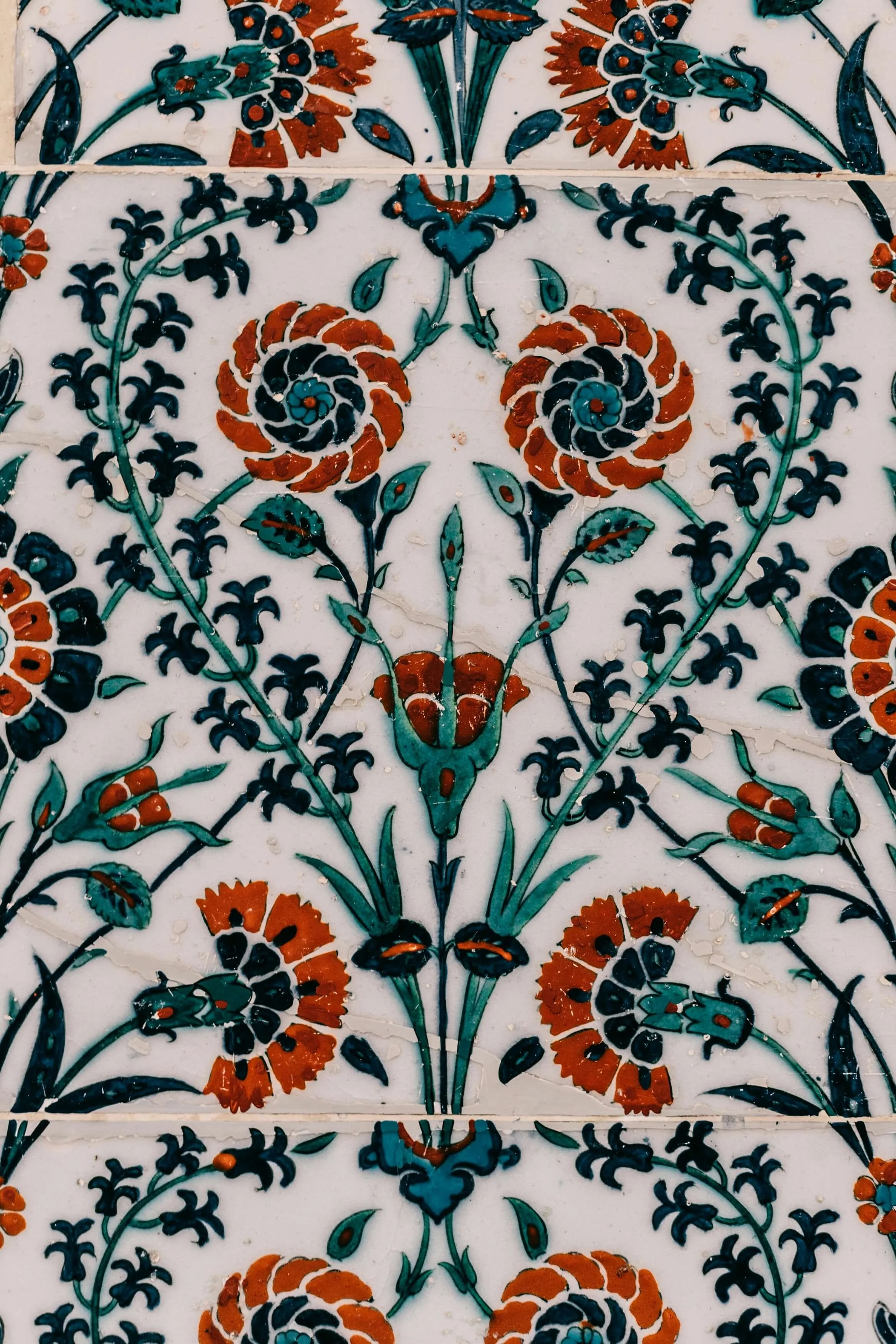 Decorative floral pattern