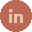 LinkedIn logo in pink