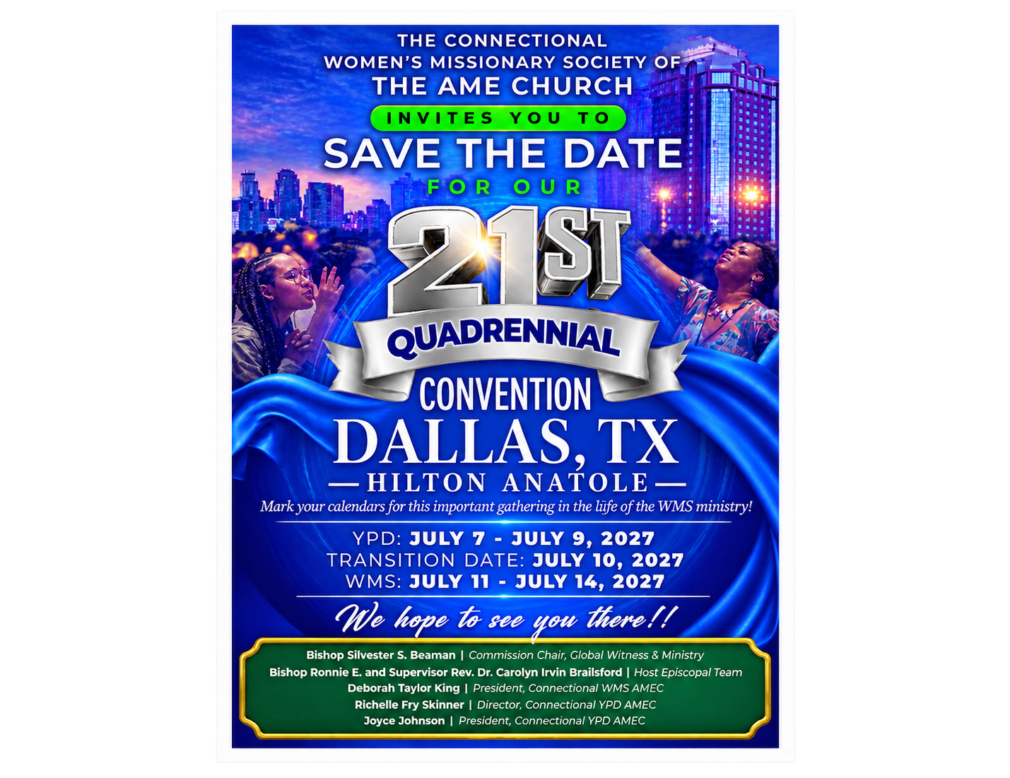 Connectional WMS 21st Quadrennial Convention