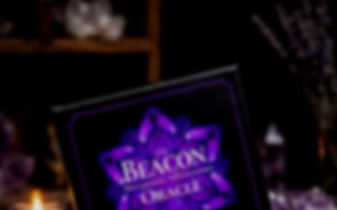 The Beacon Oracle affirmations deck by Lavender Lounge