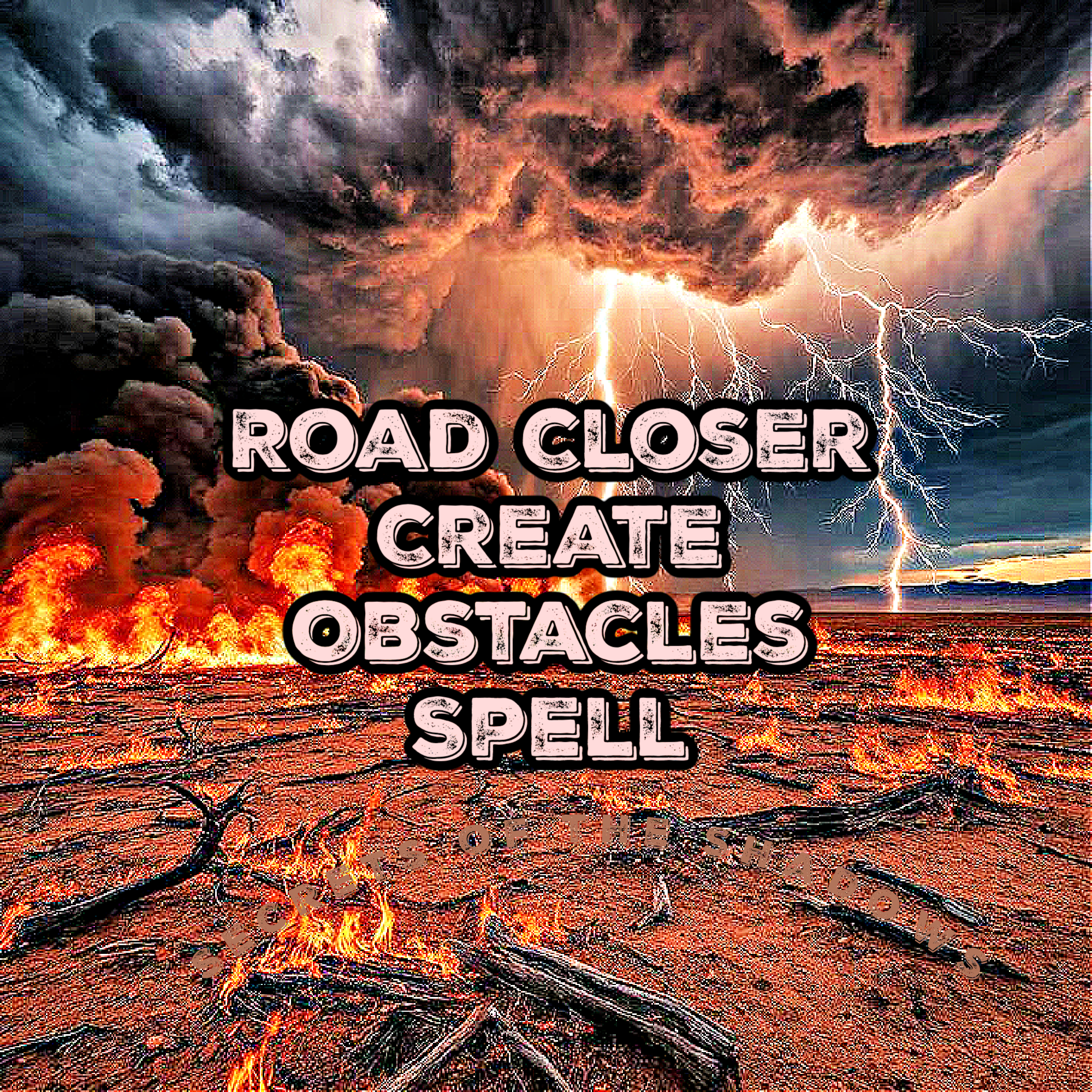 Road Closer Create Obstacles Spell