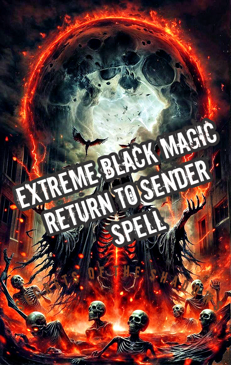 Extreme Black Magic Return To Sender Spell