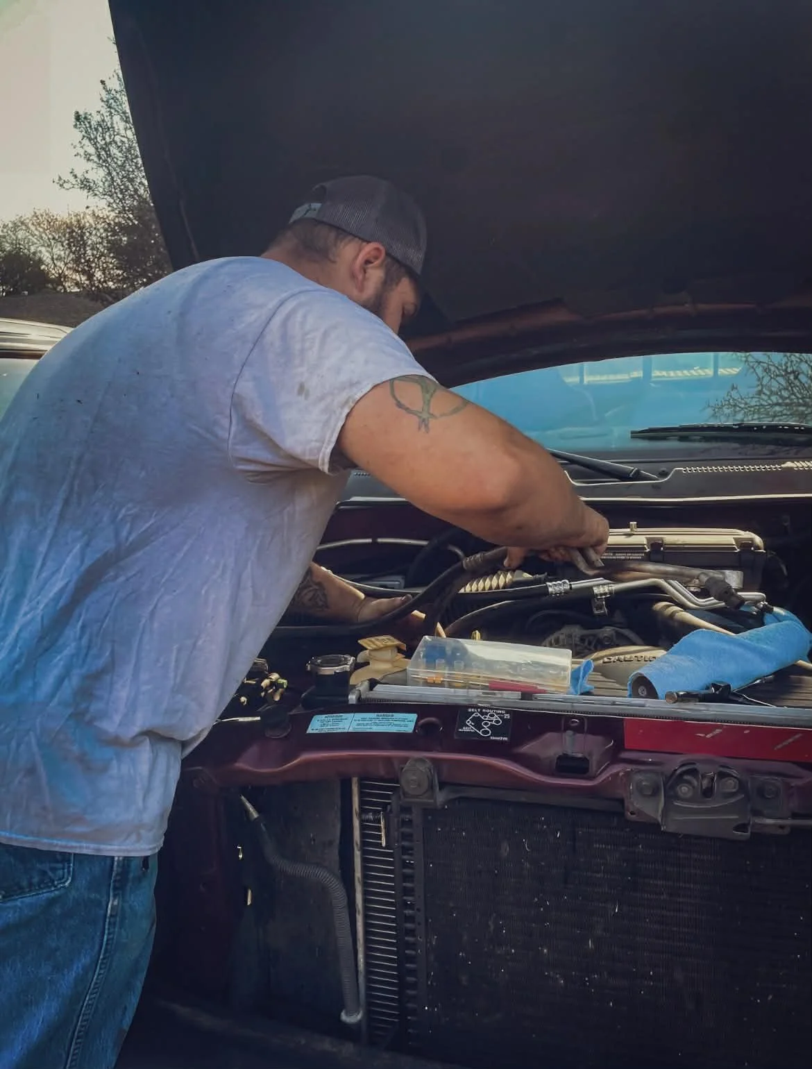 Successfully completed an A/C line repair on a 2001 Dodge Ram 1500