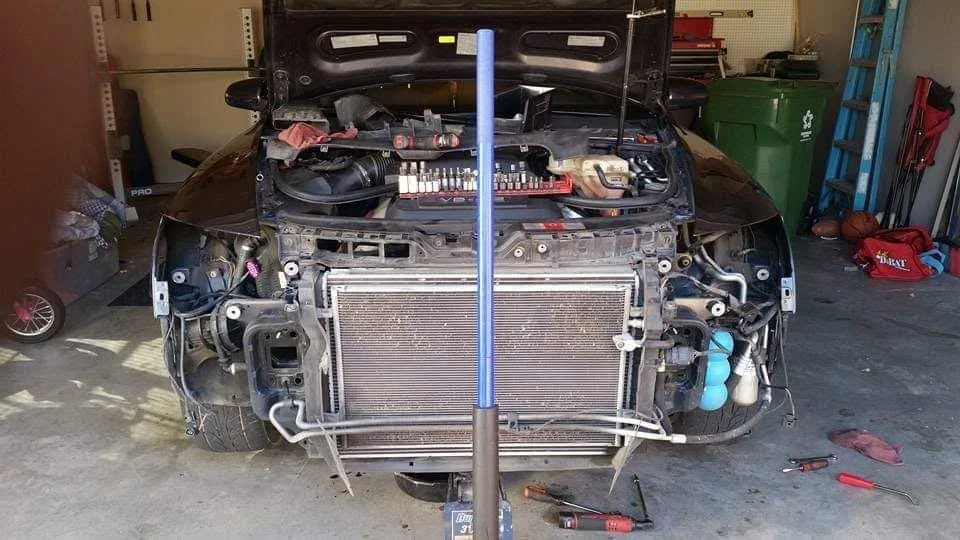 Audi radiator replacement