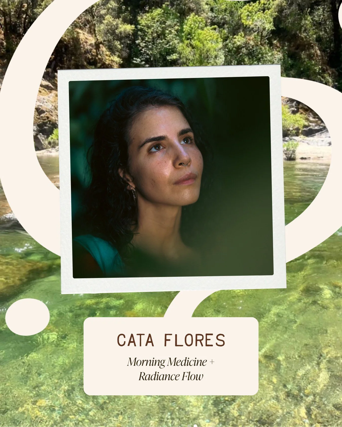 Meet Cata Flores ✴︎ Gemini Yoga Teacher

Cata's relationship with yoga began in 2010. What began as a daily movement practice on the mat gradually unfolded into a profound pathway into spiritual inquiry, a doorway into embodied mindfulness, and a dee