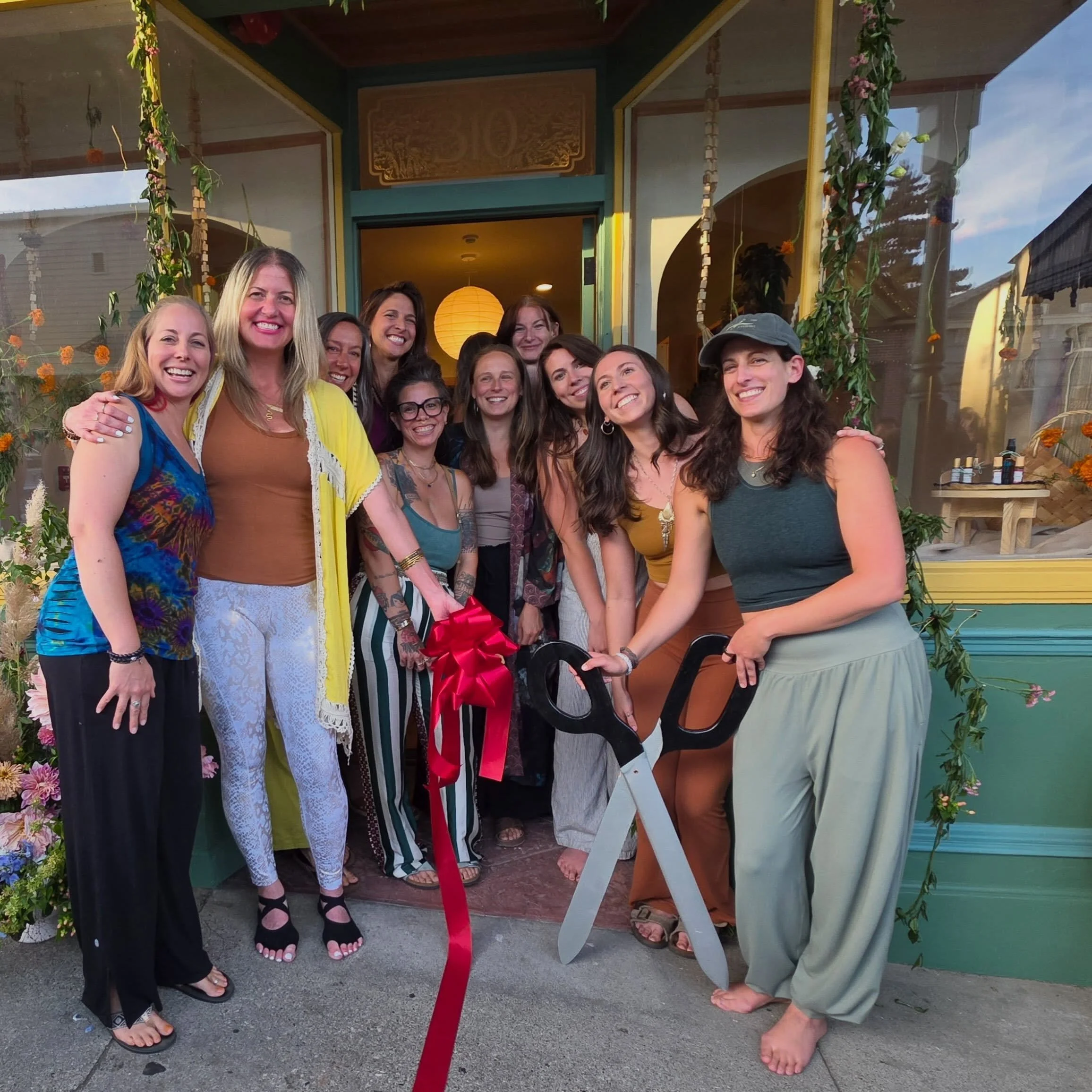 Kat here 👋 

People have asked if I feel accomplished with finishing the studio. What I feel more than anything is the joy brought on by this community we are creating. 

I wanted to bring together amazing teachers, students, yogis, non-yogis, newbi