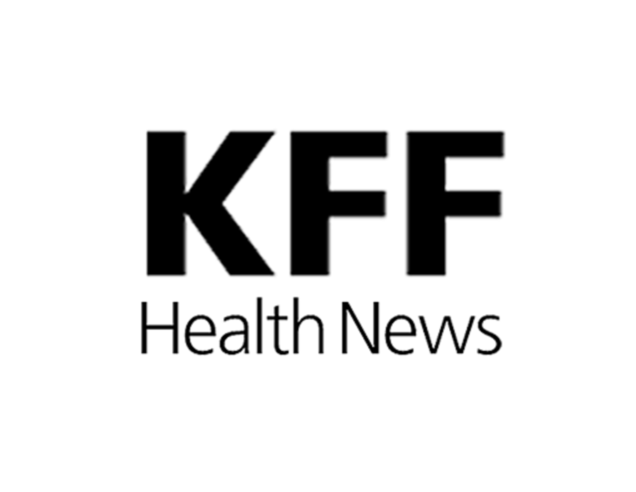 KFF Health News logo in black and white.