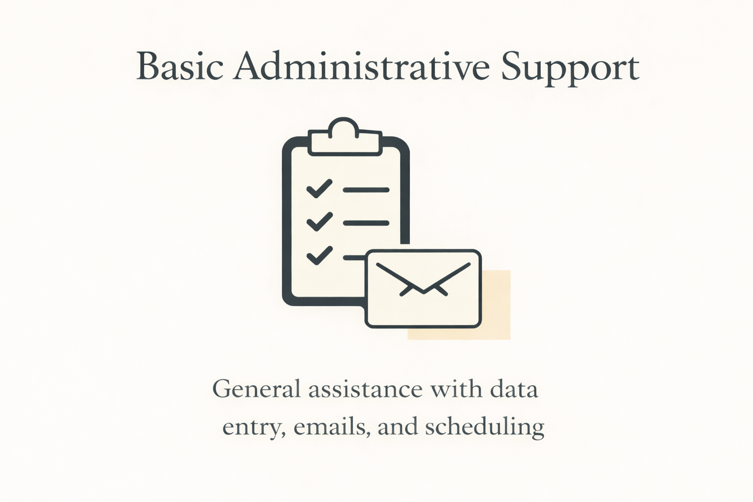 Basic Administrative Support