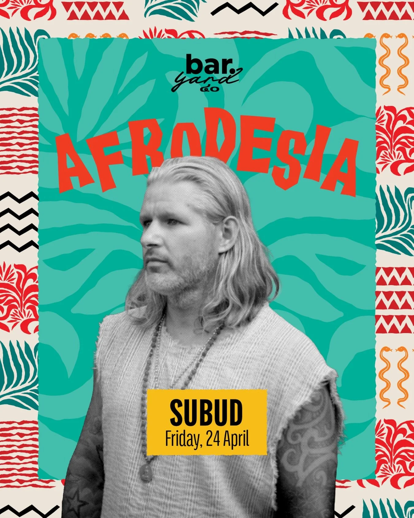 Another month, another global guest DJ roster landing at Bar.Yard. From deep Afro House grooves to feel-good, mirrorball Disco House, expect nothing but high-vibe selections.