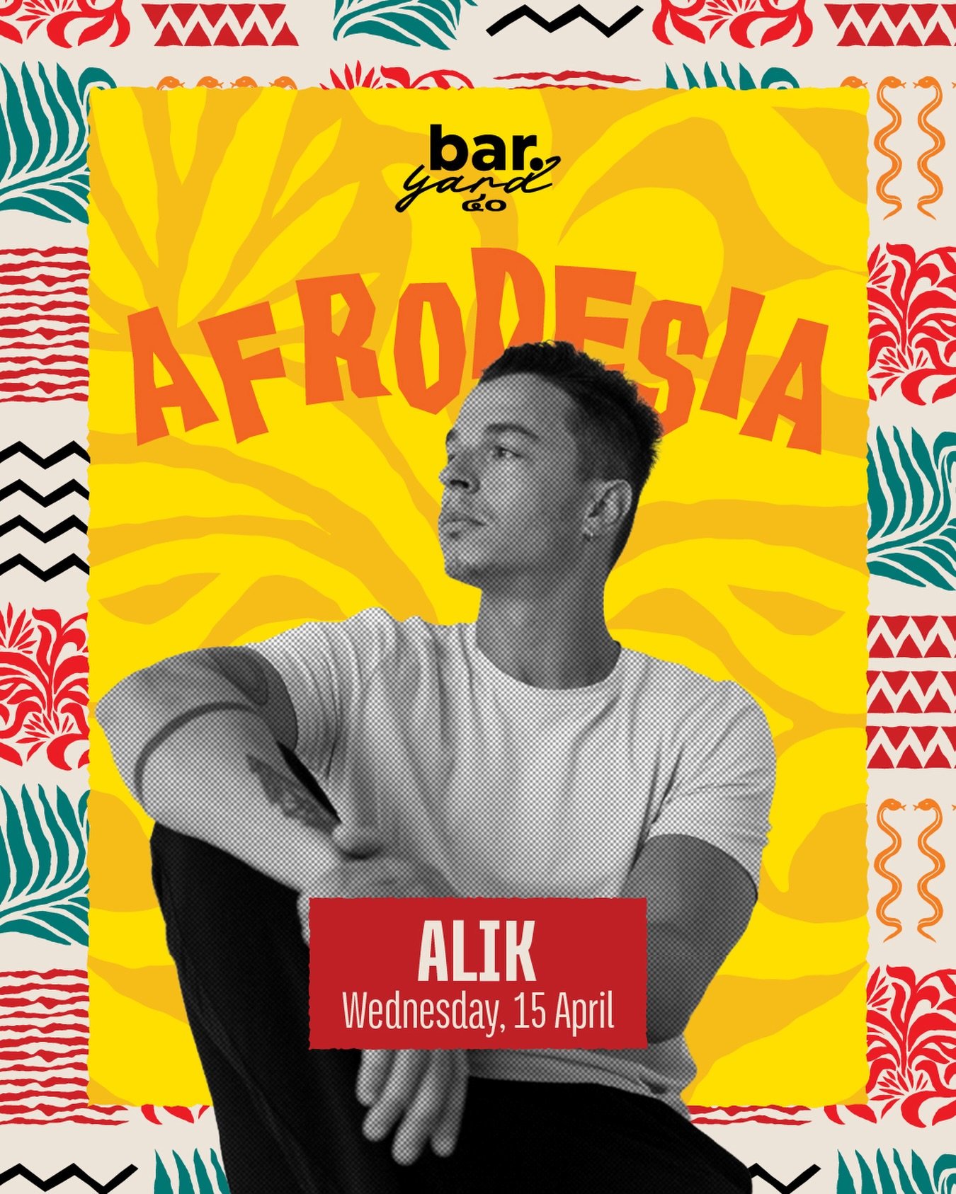 Another month, another global guest DJ roster landing at Bar.Yard. From deep Afro House grooves to feel-good, mirrorball Disco House, expect nothing but high-vibe selections.