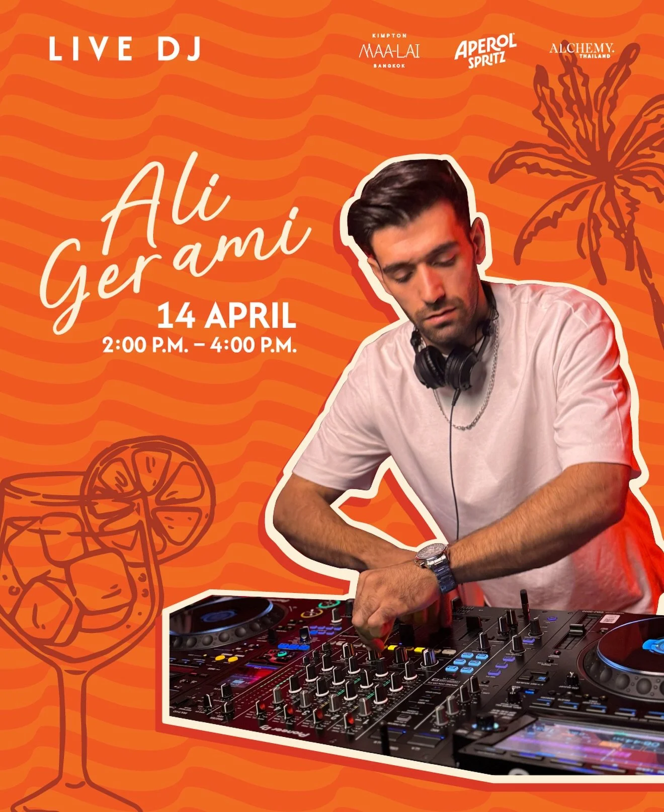 Songkran at @kimptonmaalaibangkok hits different. 🍊

Escape the chaos and step into an outdoor garden oasis &mdash; pet-friendly, breezy, and built for long, lazy sessions. A stacked lineup soundtracks your weekend with feel-good disco, Afro House g