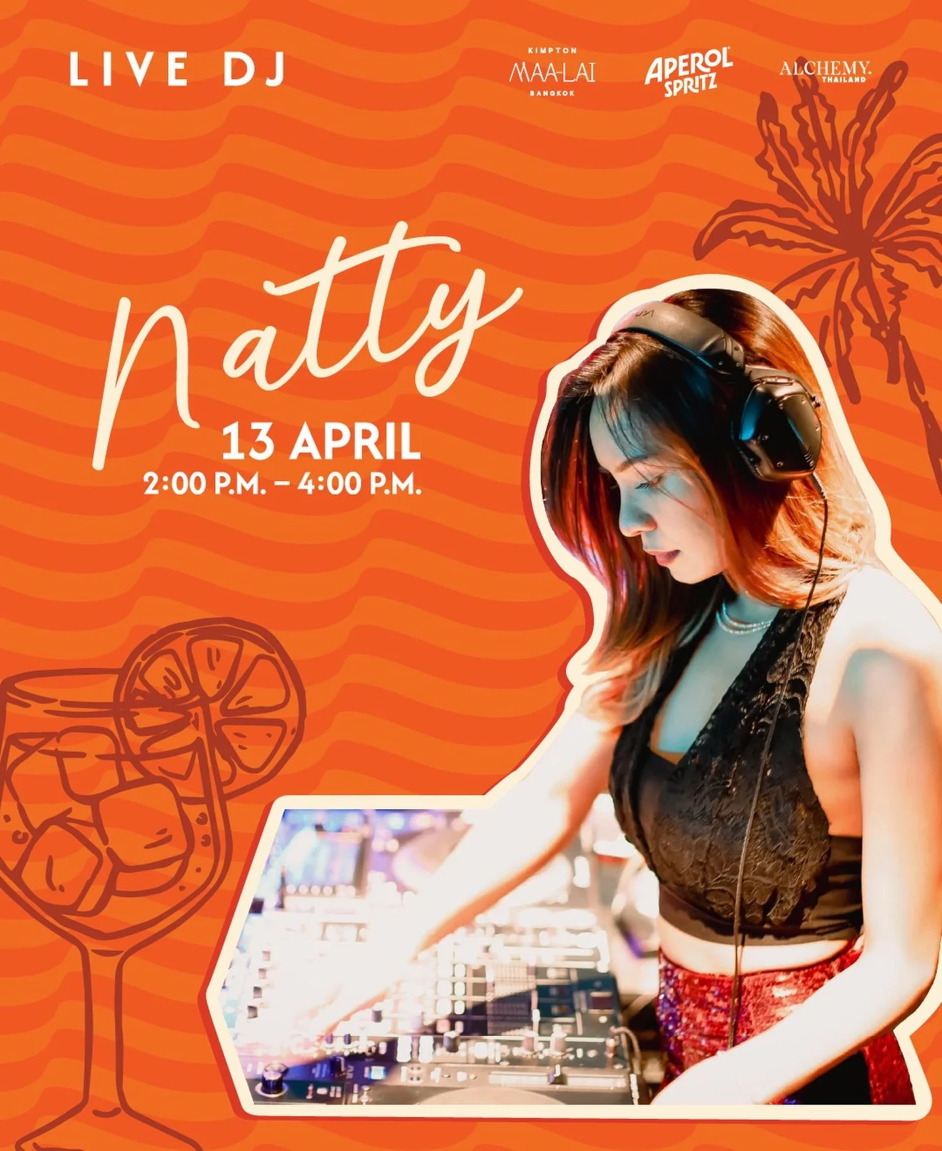 Songkran at @kimptonmaalaibangkok hits different. 🍊

Escape the chaos and step into an outdoor garden oasis &mdash; pet-friendly, breezy, and built for long, lazy sessions. A stacked lineup soundtracks your weekend with feel-good disco, Afro House g
