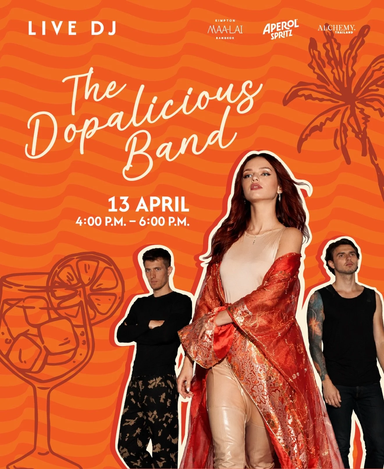 Songkran at @kimptonmaalaibangkok hits different. 🍊

Escape the chaos and step into an outdoor garden oasis &mdash; pet-friendly, breezy, and built for long, lazy sessions. A stacked lineup soundtracks your weekend with feel-good disco, Afro House g